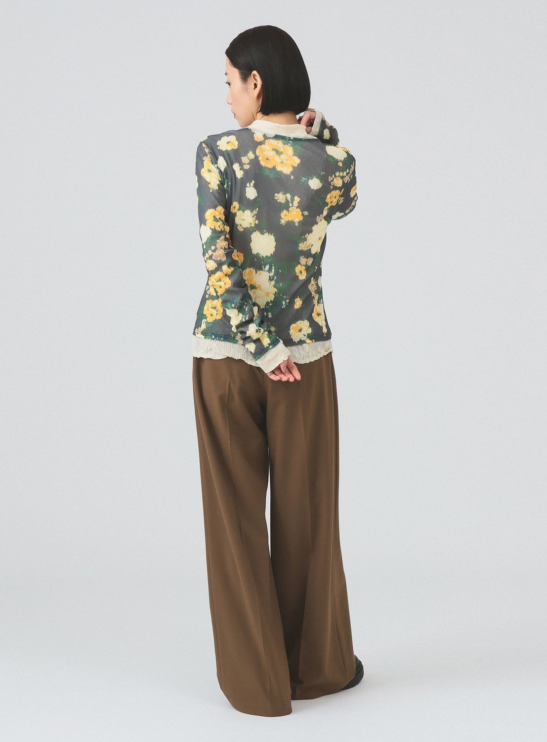 Belted Wide Leg Pants