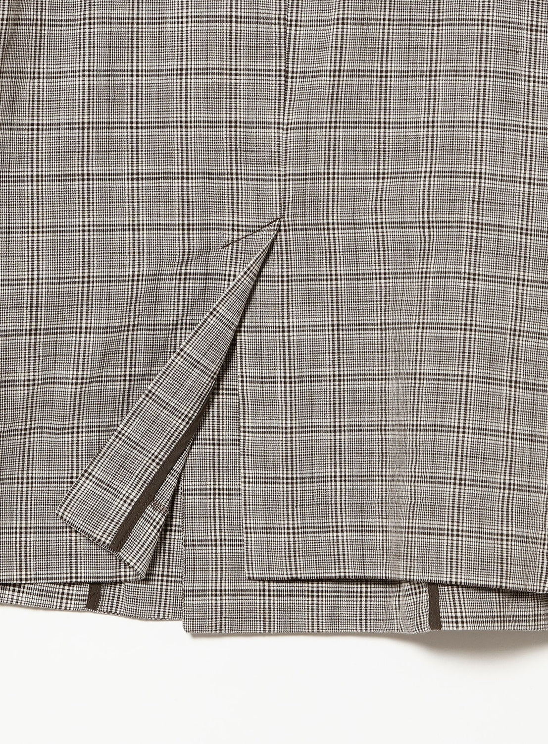 Plaid Double-Breasted Overshirt Jacket