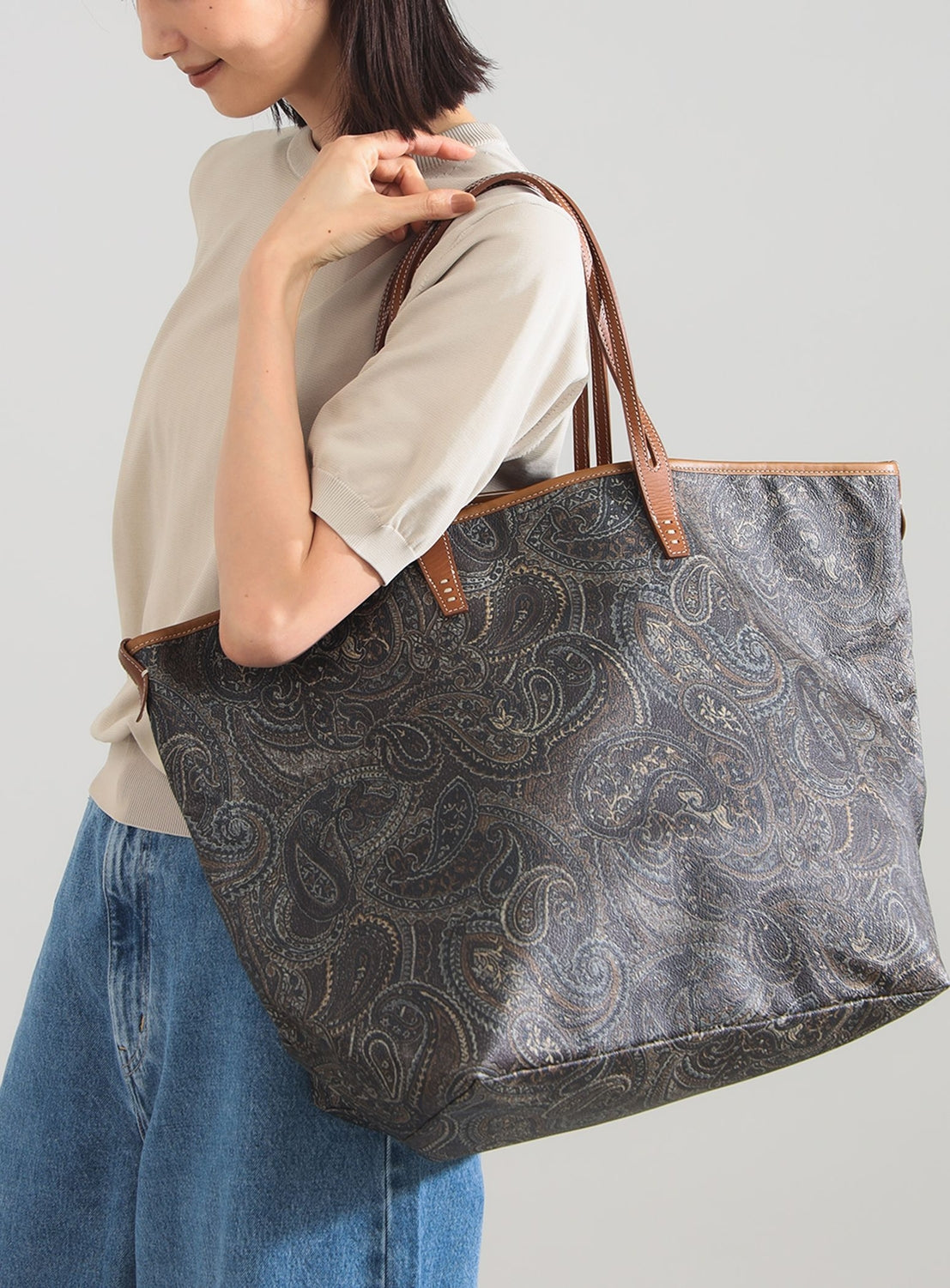 Roam Paisley Tote Bag