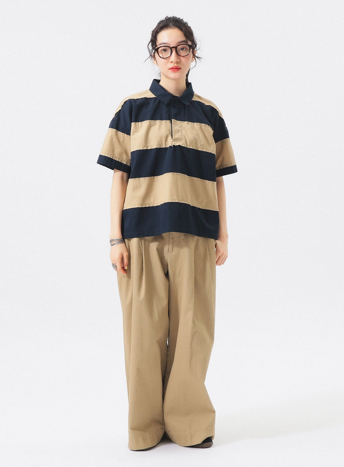 Paneled Rugby Shirt