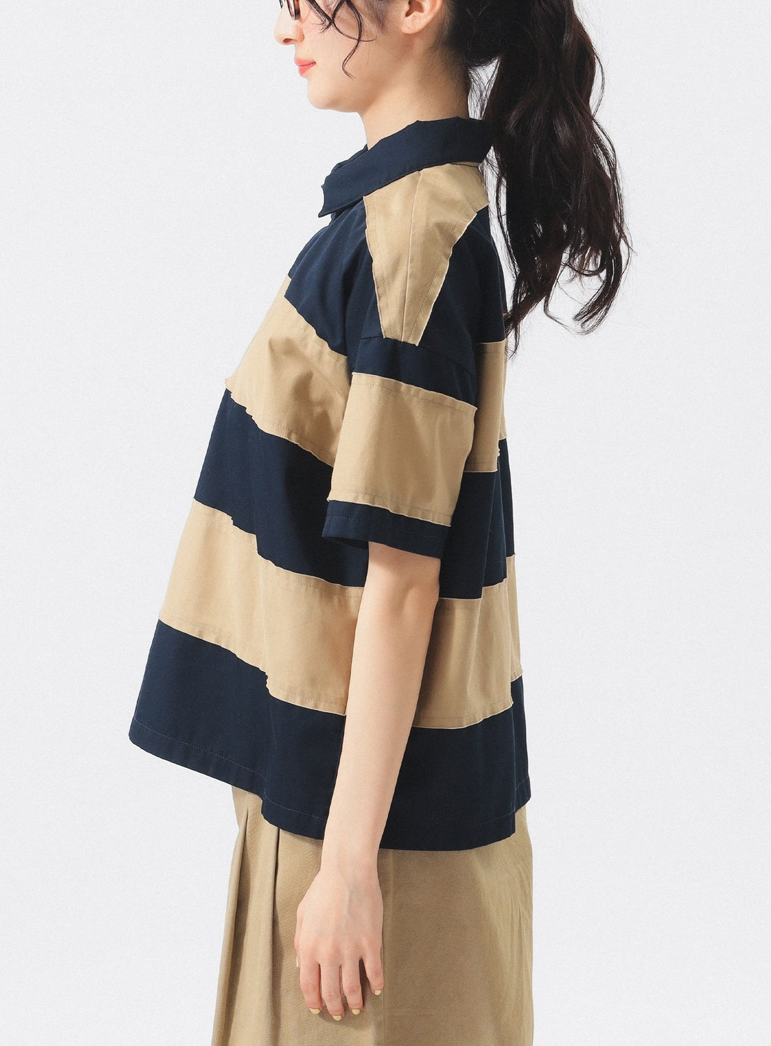 Paneled Rugby Shirt