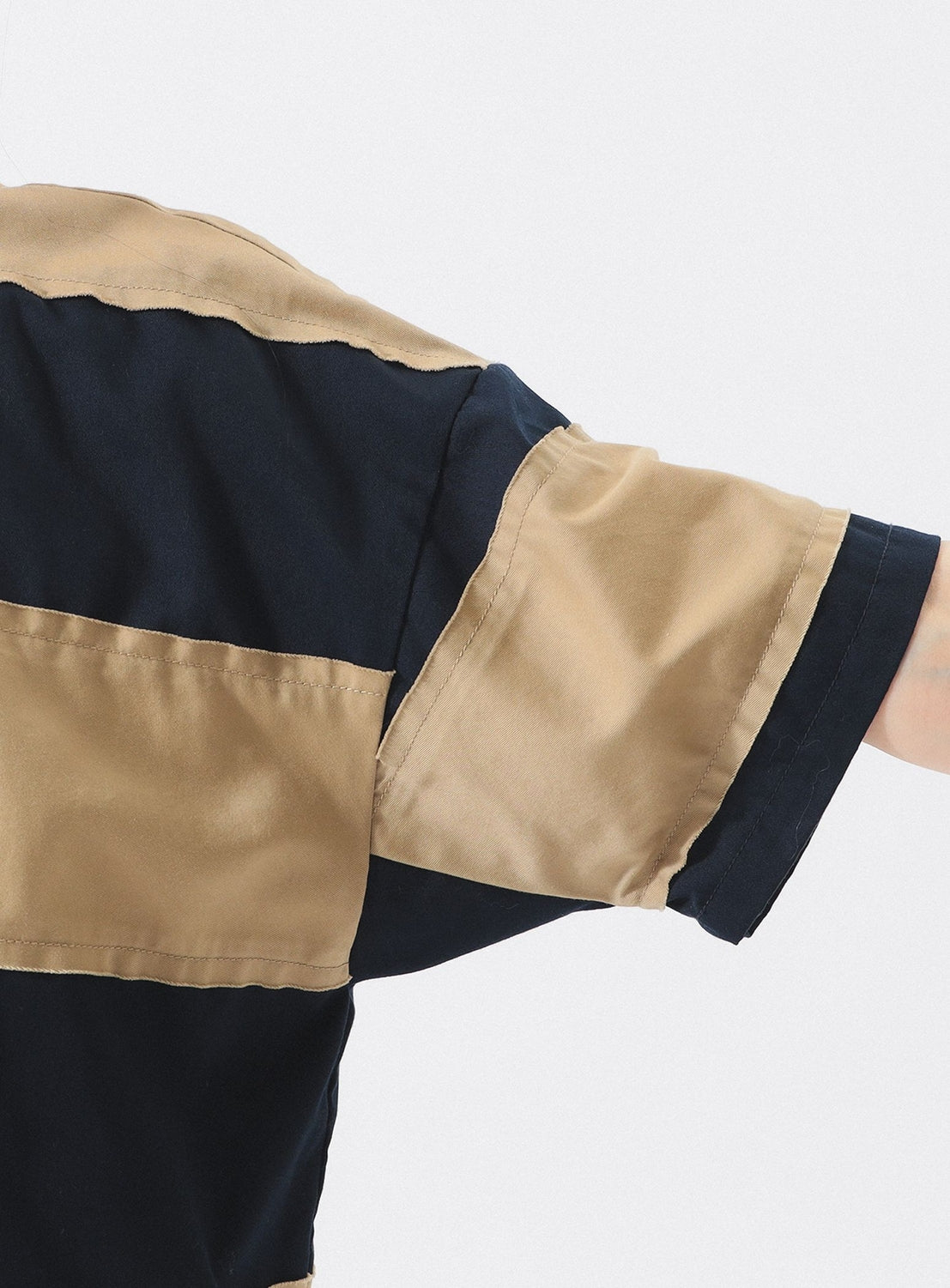 Paneled Rugby Shirt