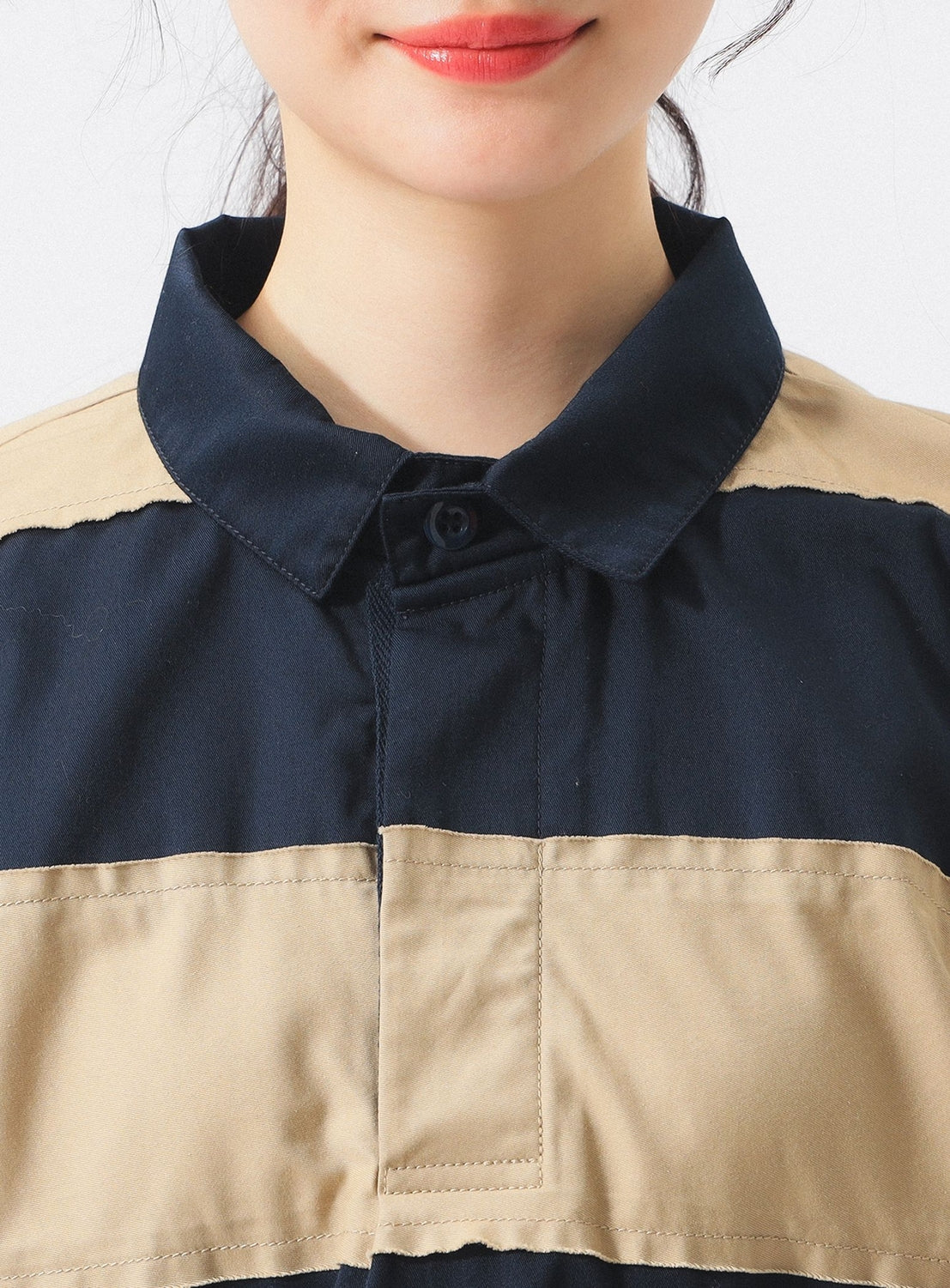 Paneled Rugby Shirt