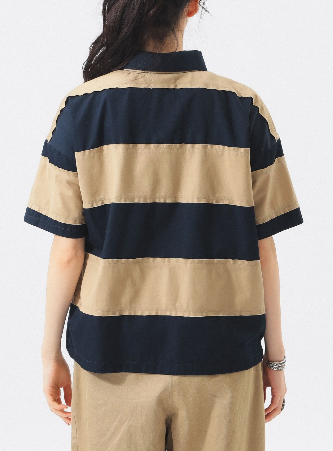 Paneled Rugby Shirt