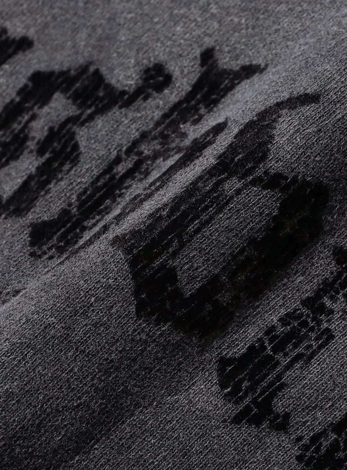 Vintage-Inspired Faded Print Relaxed Fit Sweatshirt
