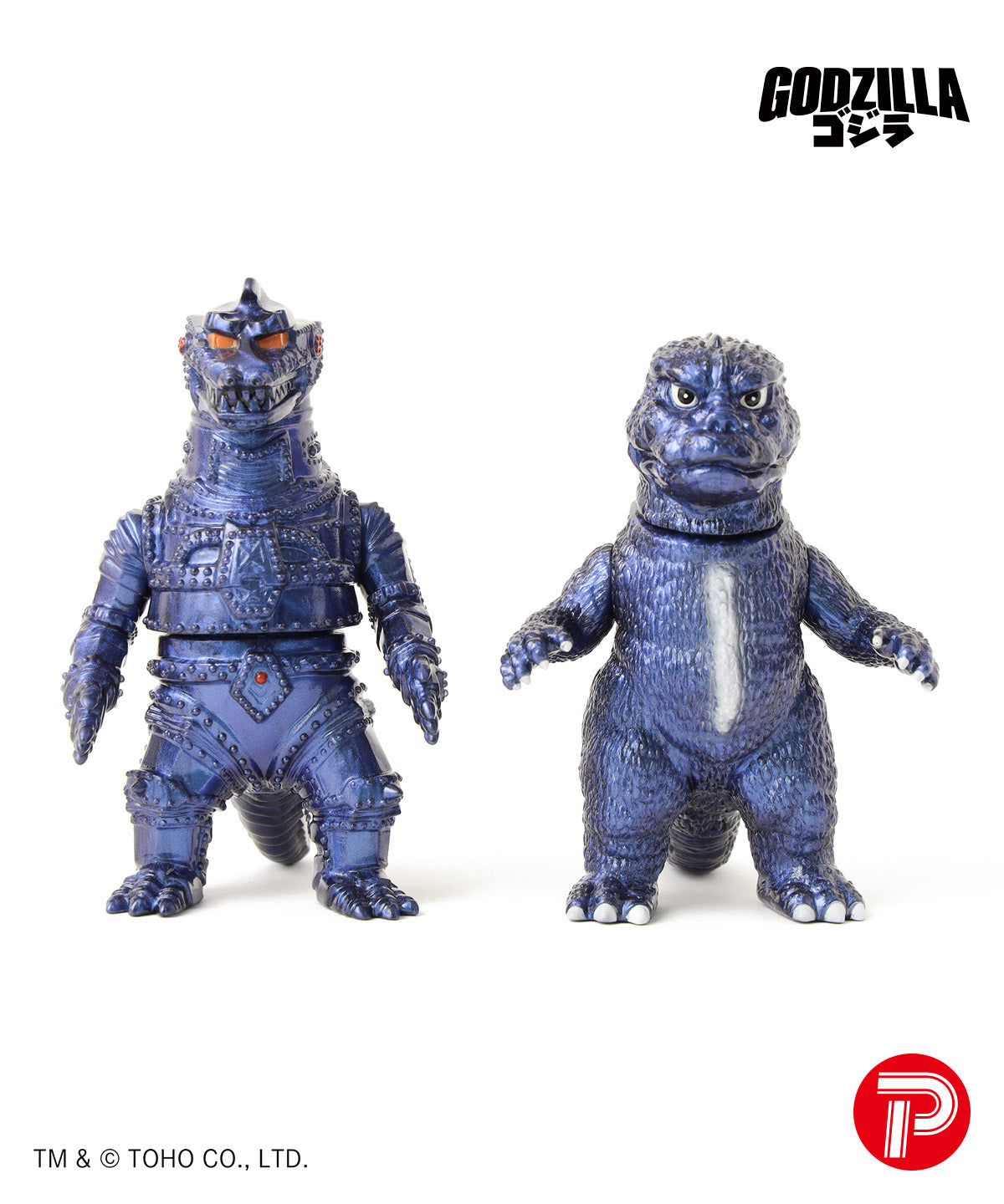 GODZILLA VINYL ART ゴジラ　メカゴジラ ピコピコ　BEAMS Godzilla vs. Mechagodzilla (1974) Sofubi Set (Pikopiko Edition)