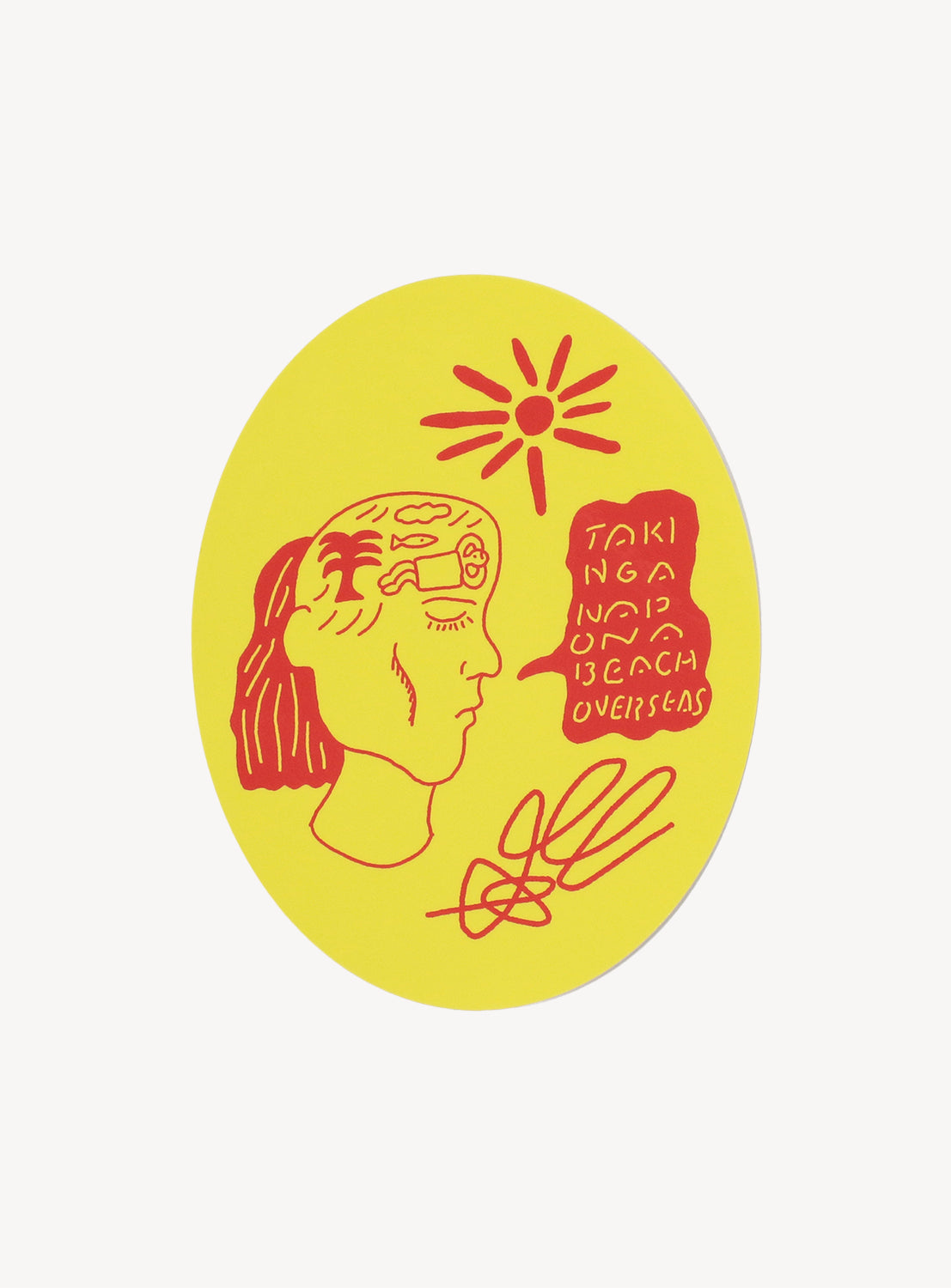 norahi Beach Sticker