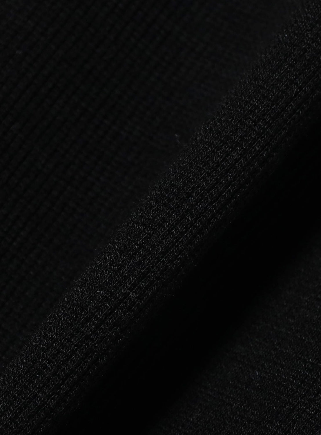 Close-up of black fabric texture