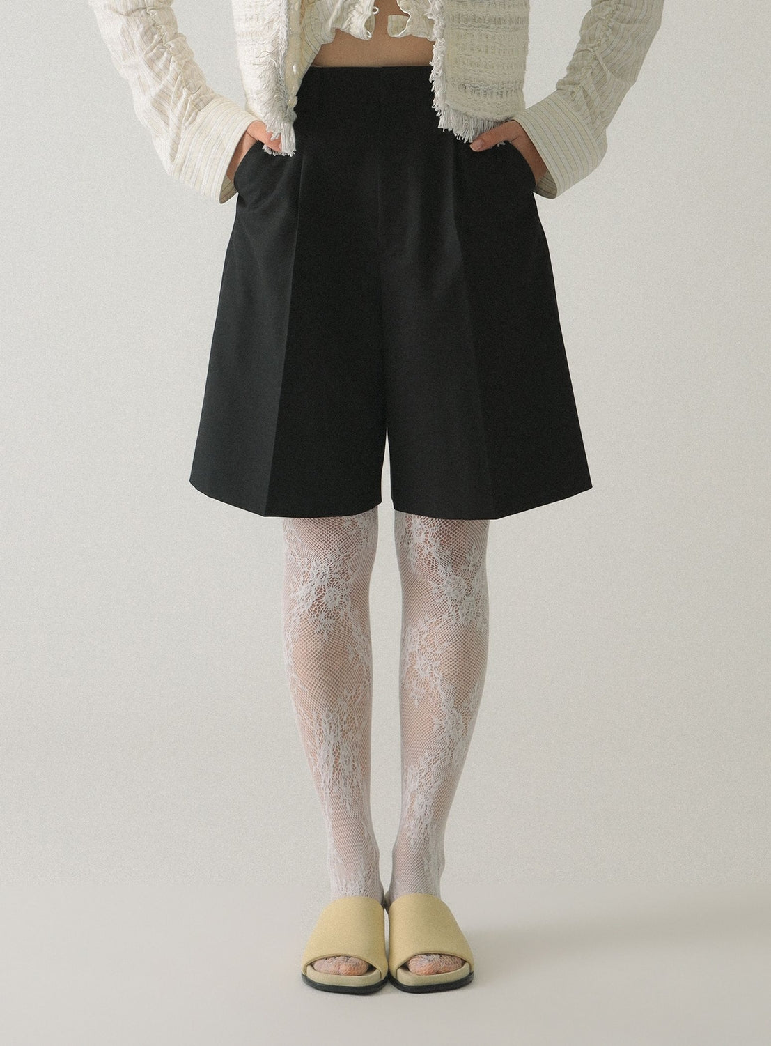 1-Tuck Shorts