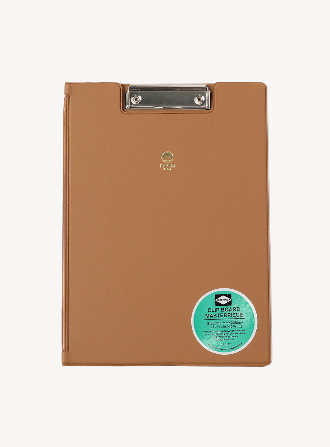 ハイタイド クリップボード A4 (ブラウン)