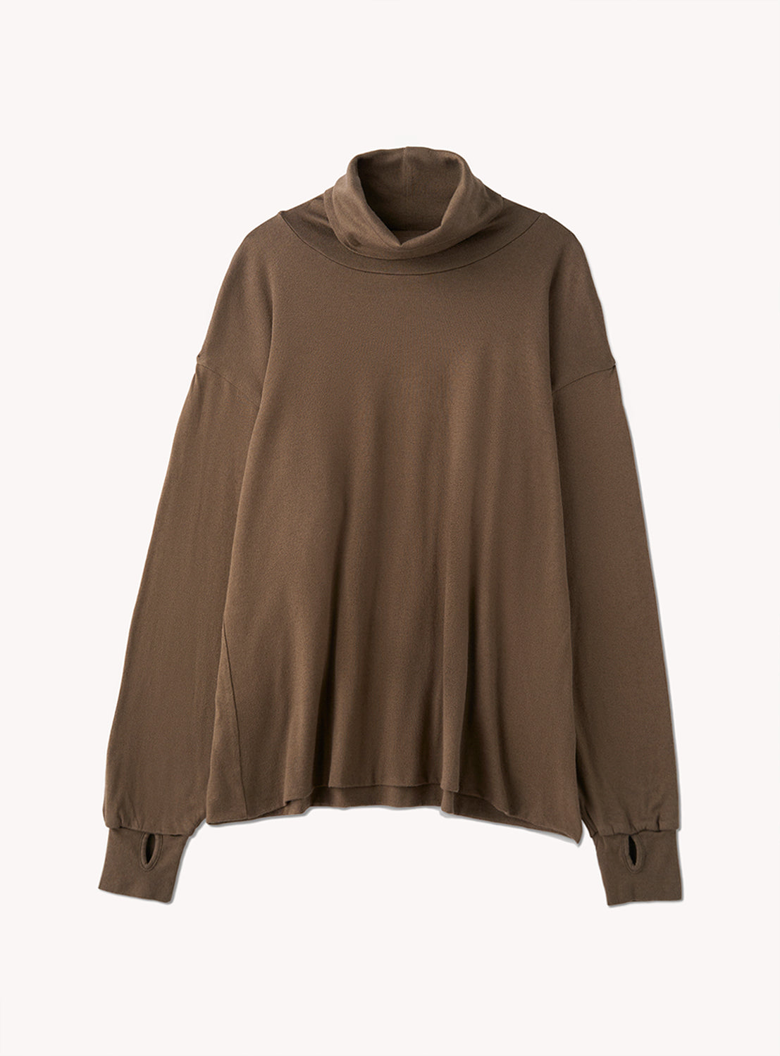 Cotton Cashmere Long Sleeve Shirt