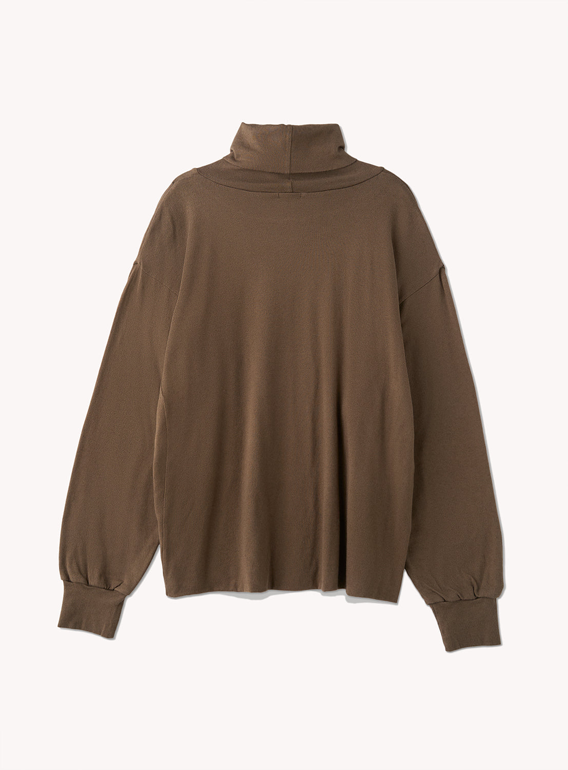 Cotton Cashmere Long Sleeve Shirt