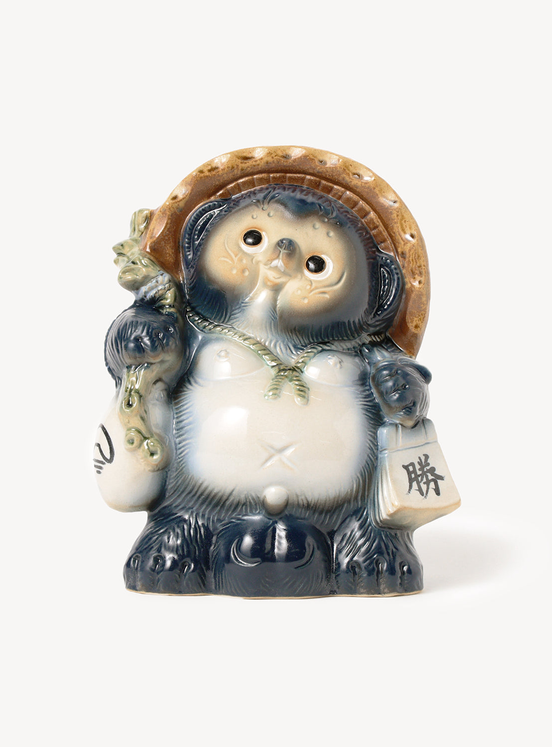 Medium Navy Fortune Tanuki