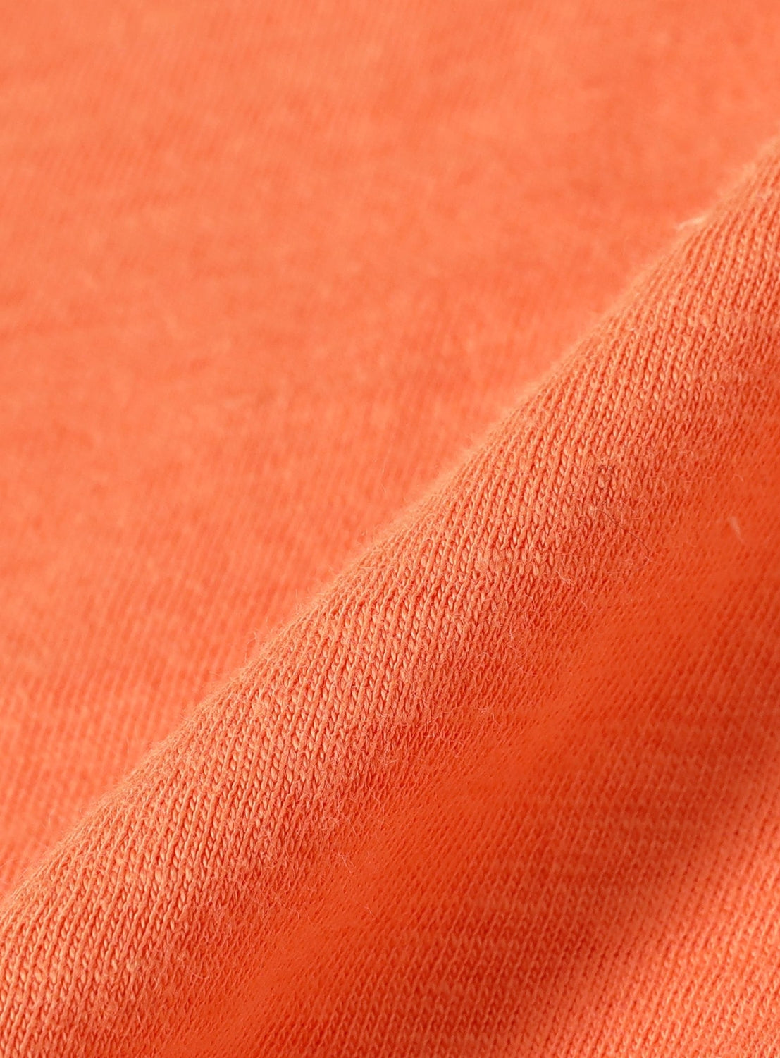Close-up of orange fabric texture