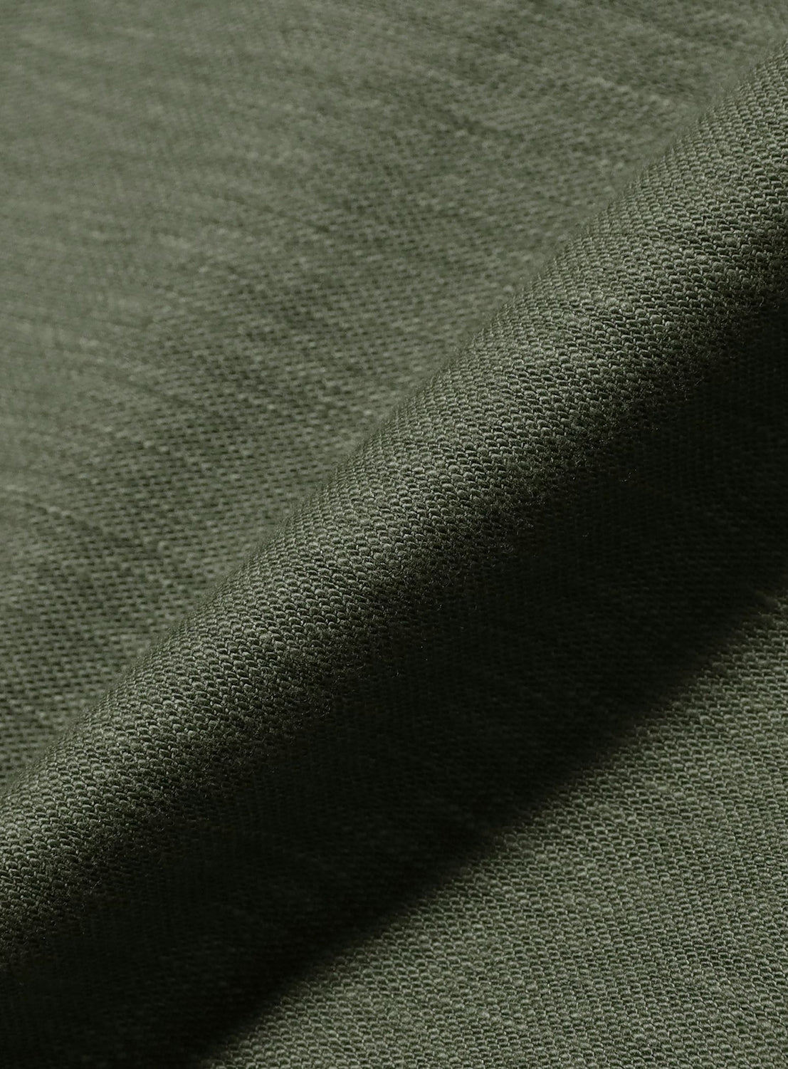 Close-up of green fabric texture