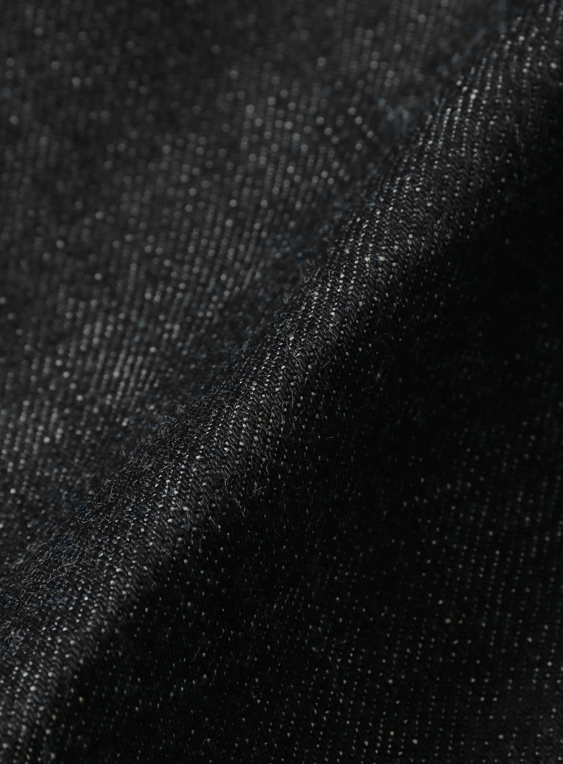 Close-up of black fabric texture