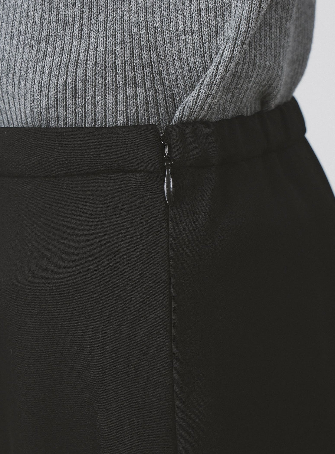 Satin Drape Skirt