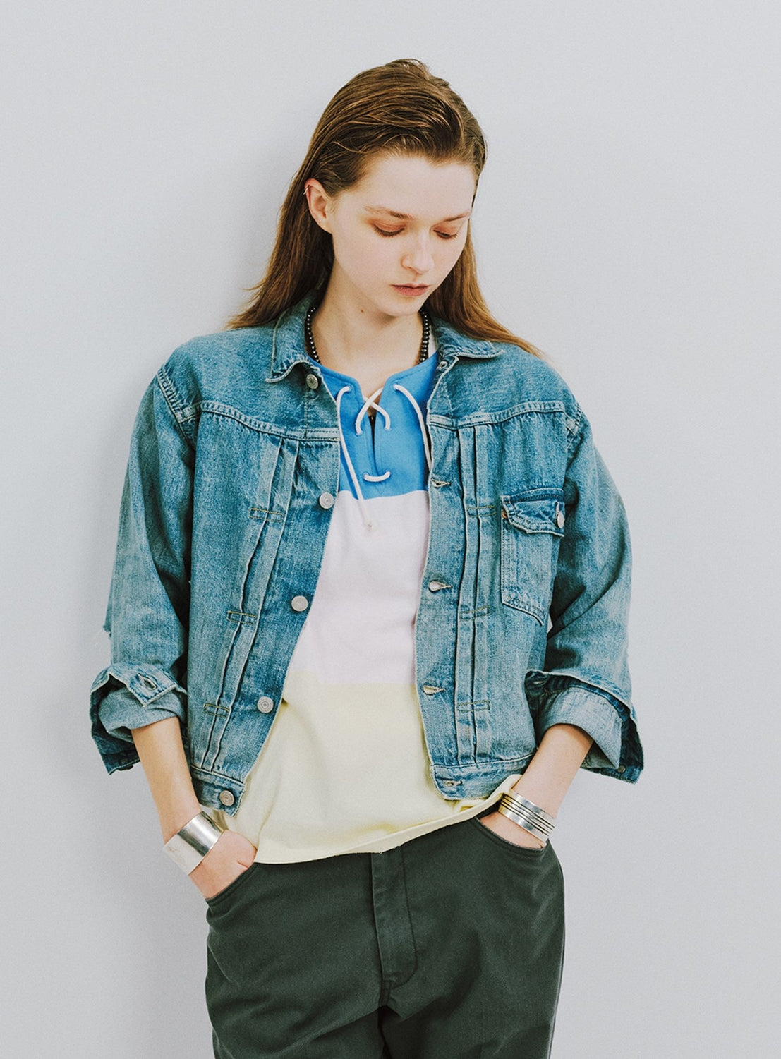 Exclusive] OrSlow 50th Used Wash Monroe Jacket