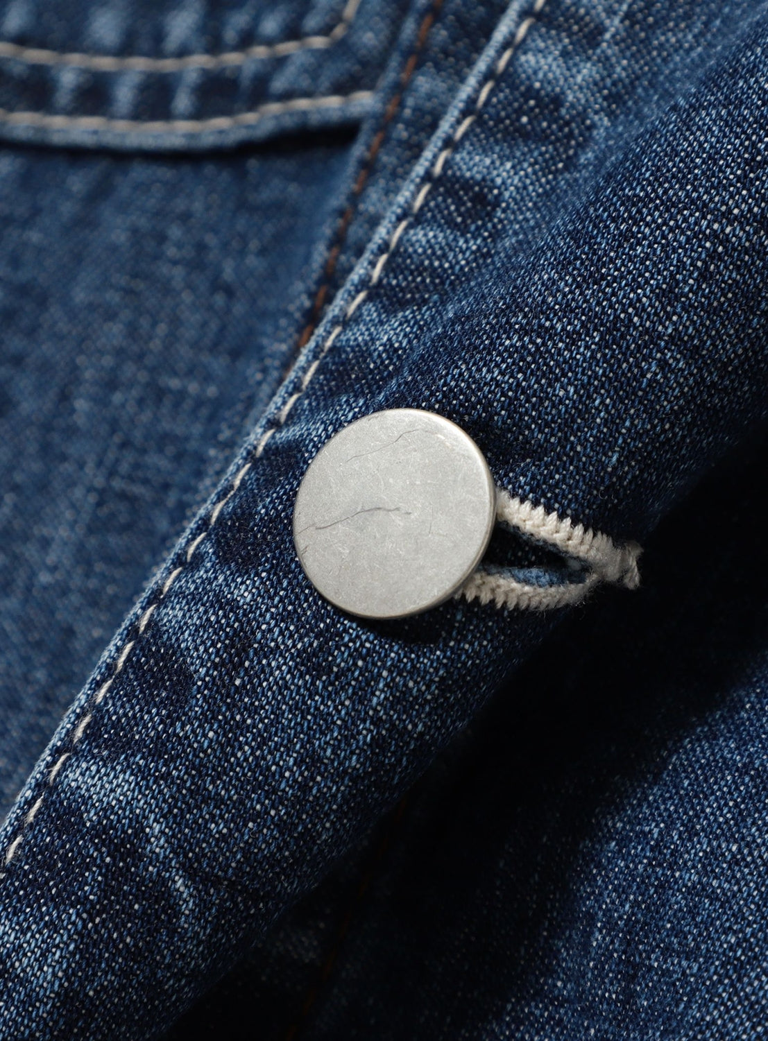 Denim Coverall Short Sleeve Jacket