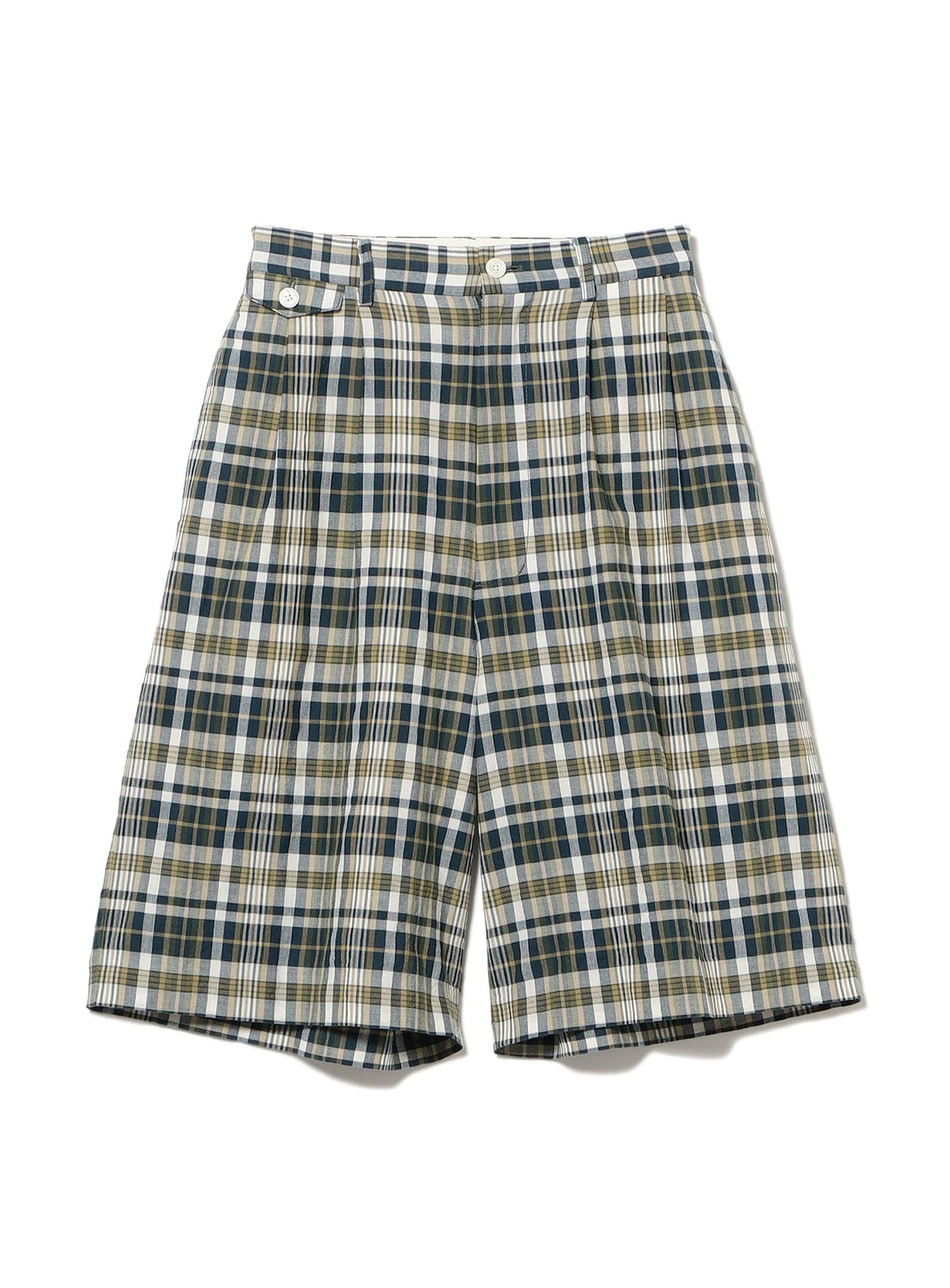 Madras Check Shorts