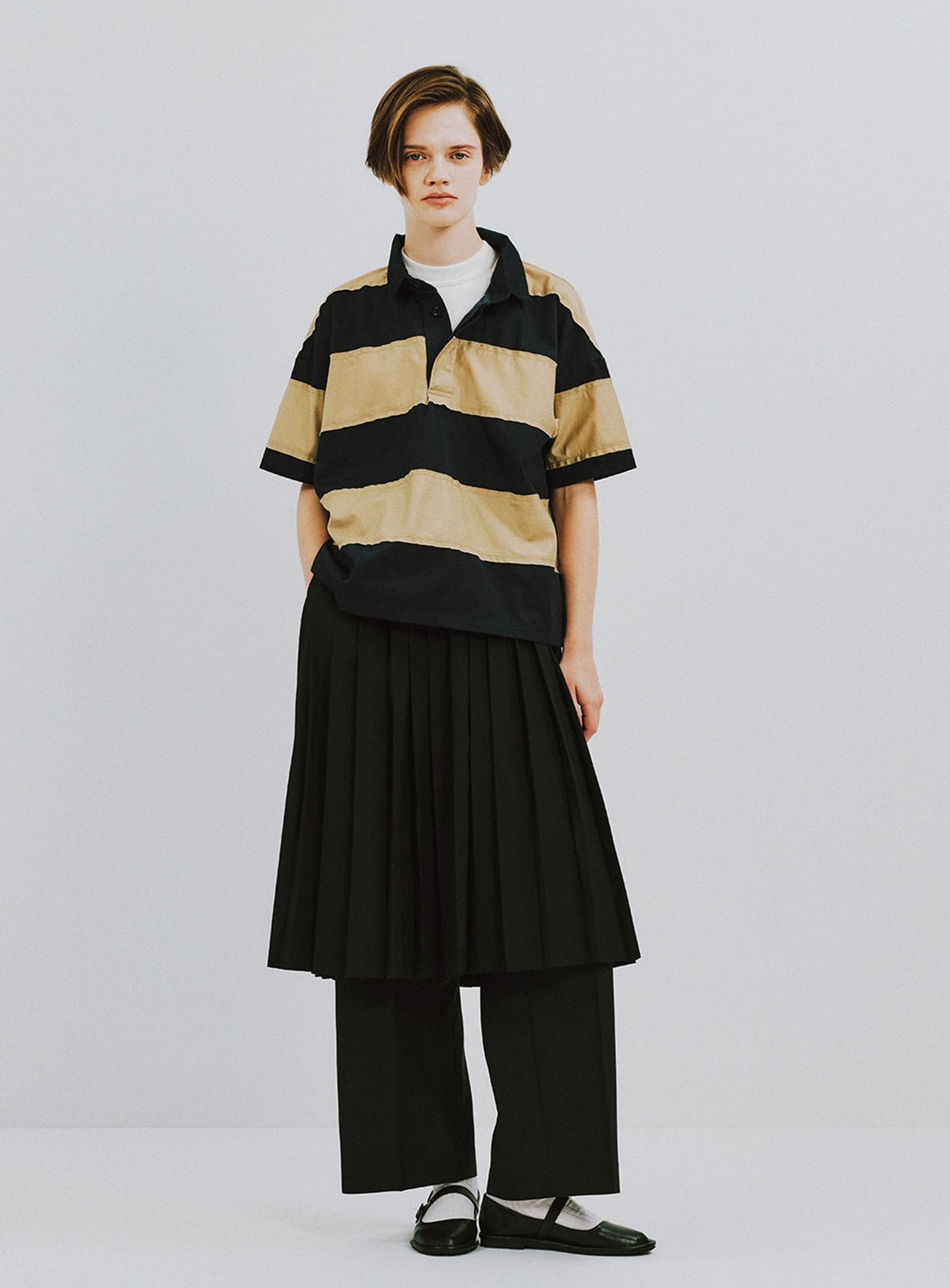 Paneled Rugby Shirt
