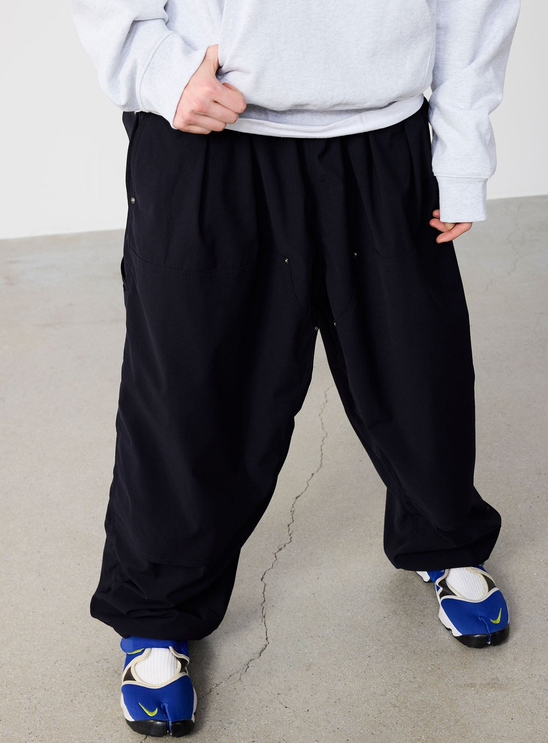パンツ BEAMS double knee baggy painter pants Double Knee Easy Painter Pants