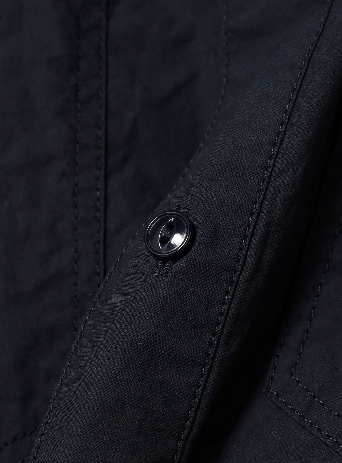 Oversized Typewriter Fabric Work Shirt