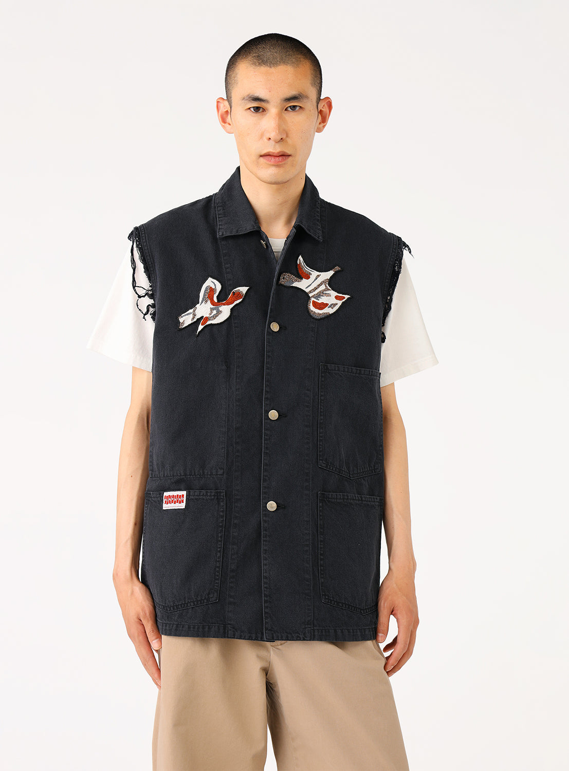 Sleeveless Coveralls