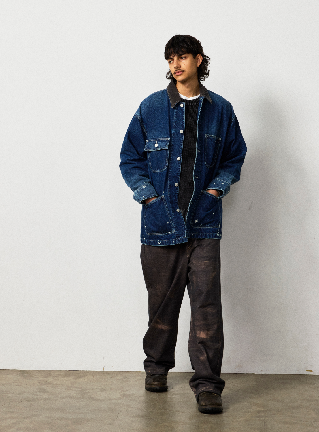 Used Denim Coverall