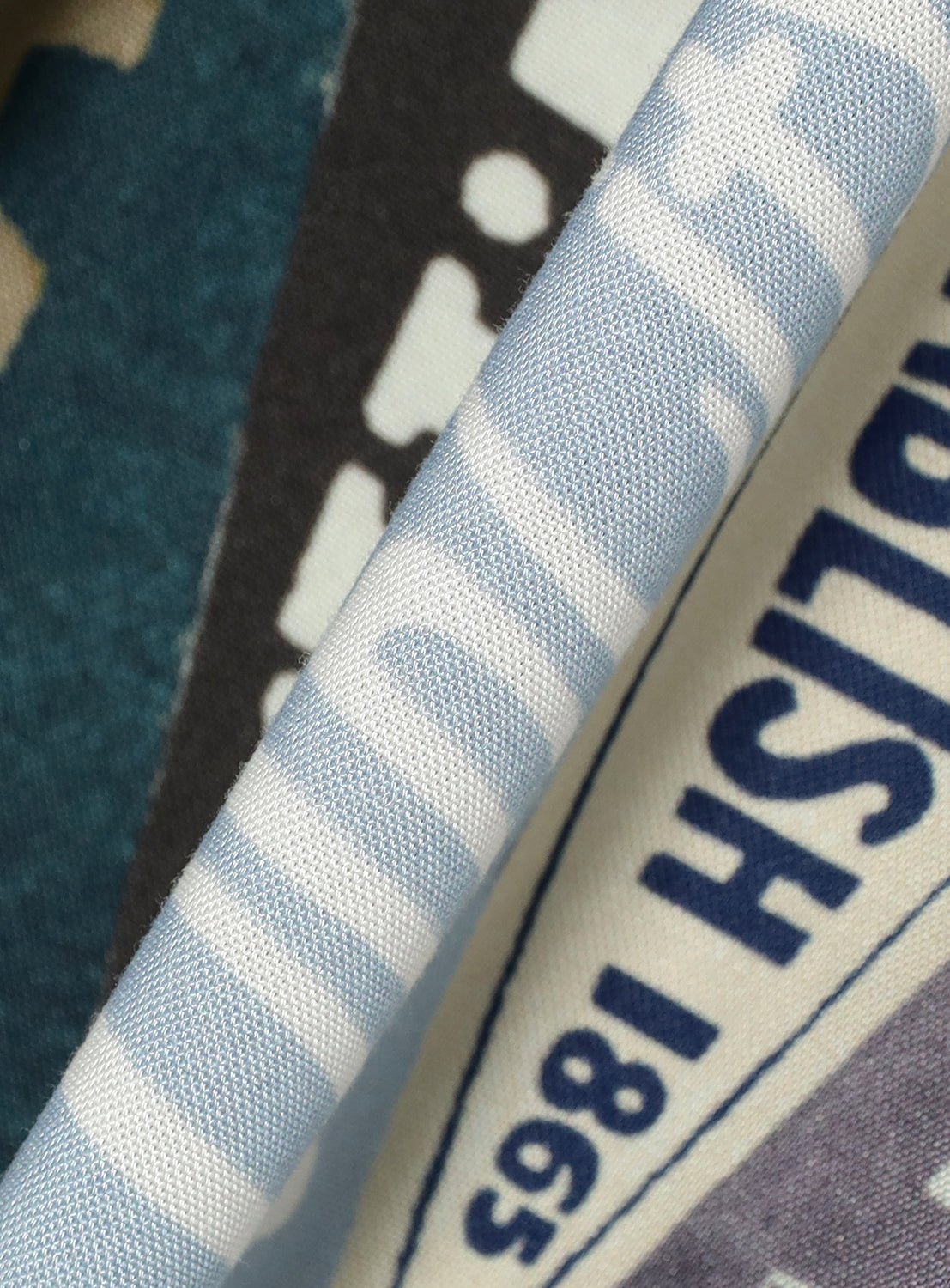Pennant Flag Print Skirt