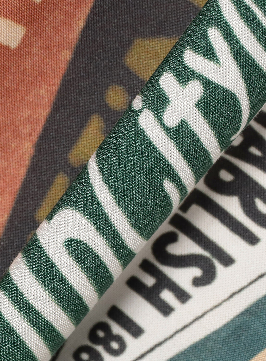 Pennant Flag Print Skirt