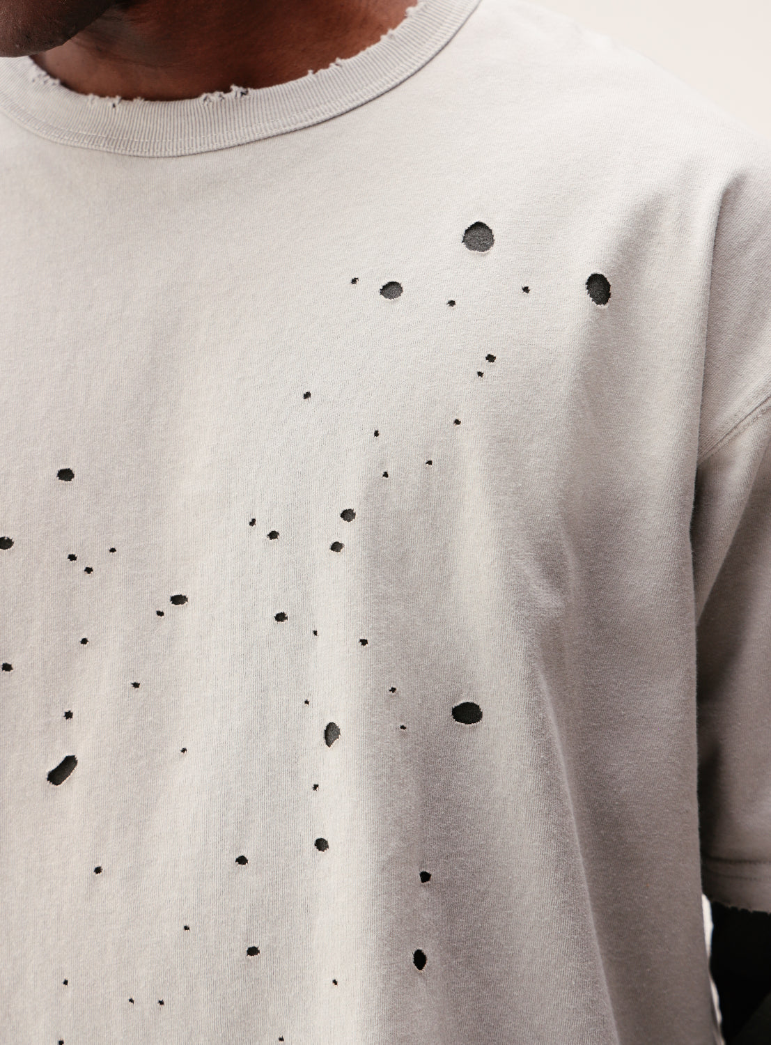 Distressed Layered T-Shirt
