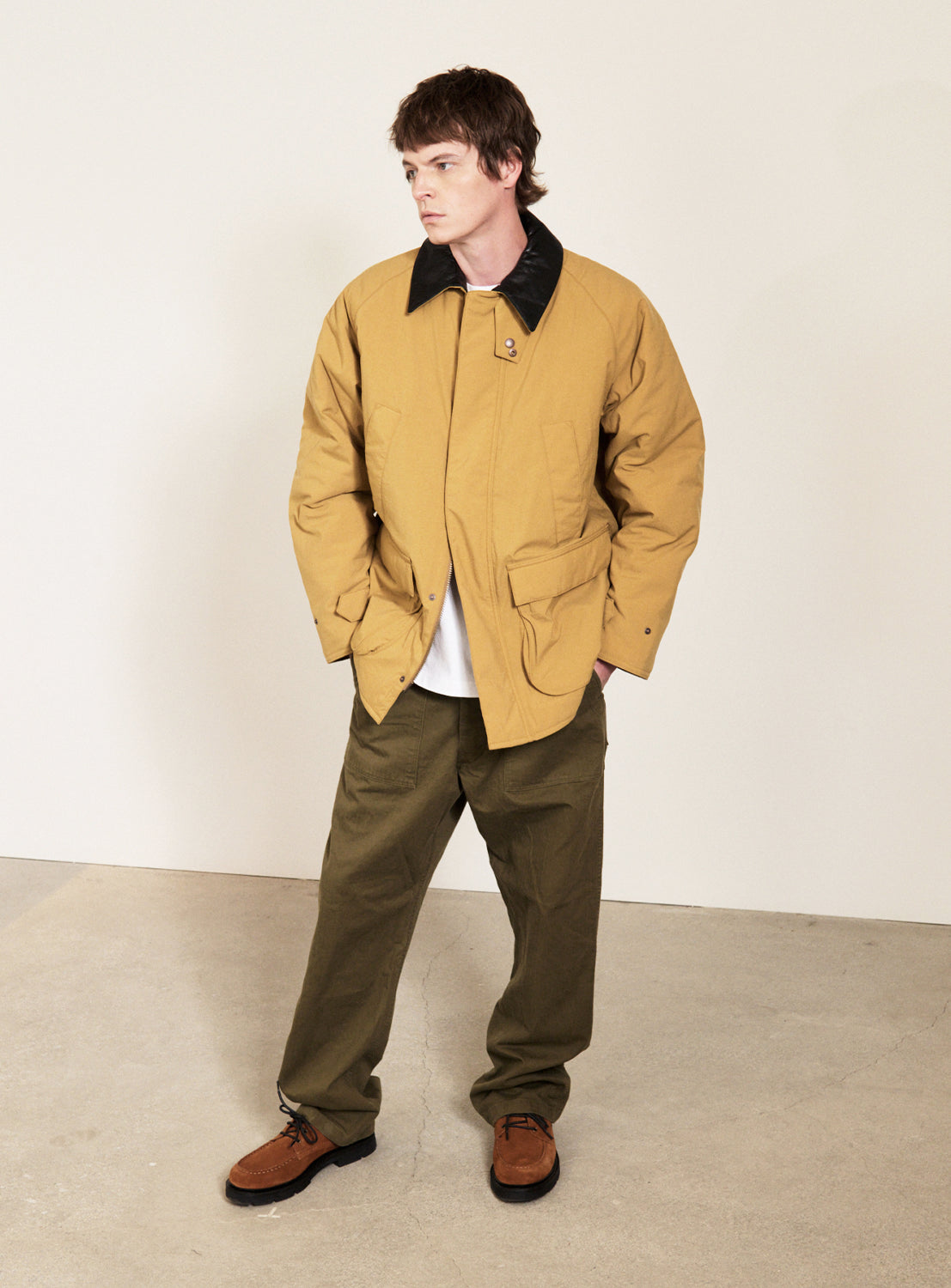 Wide Fit Padded Field Coat