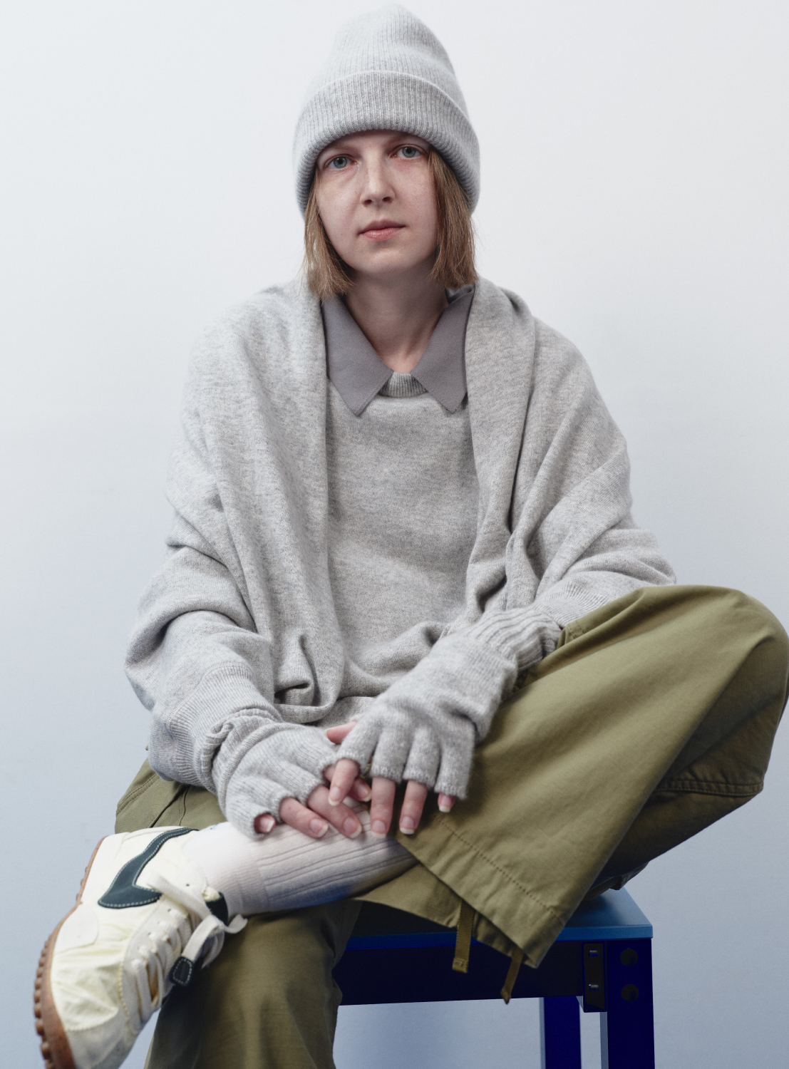 "the A" Cashmere Beanie