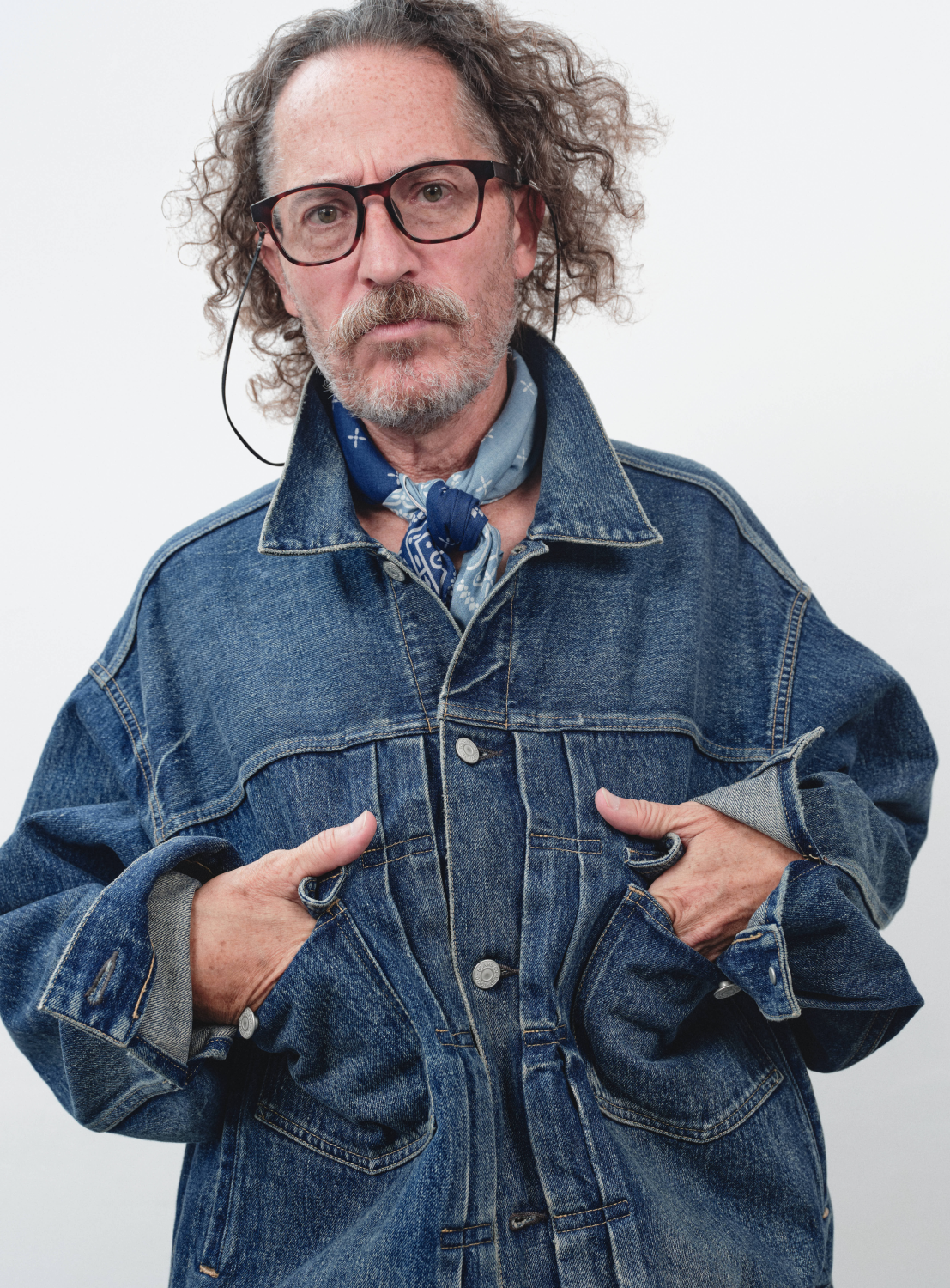ameri mouton layered denim jacket アメリヴィンテージ商品の状態