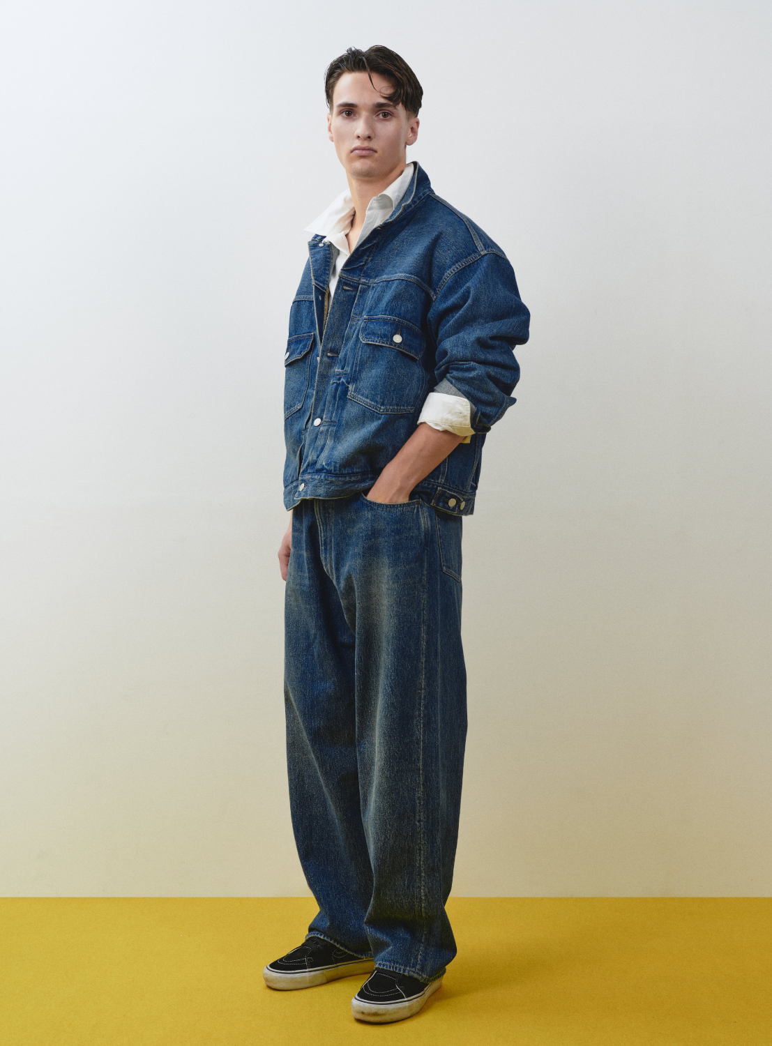 the A - Trucker Jacket Used