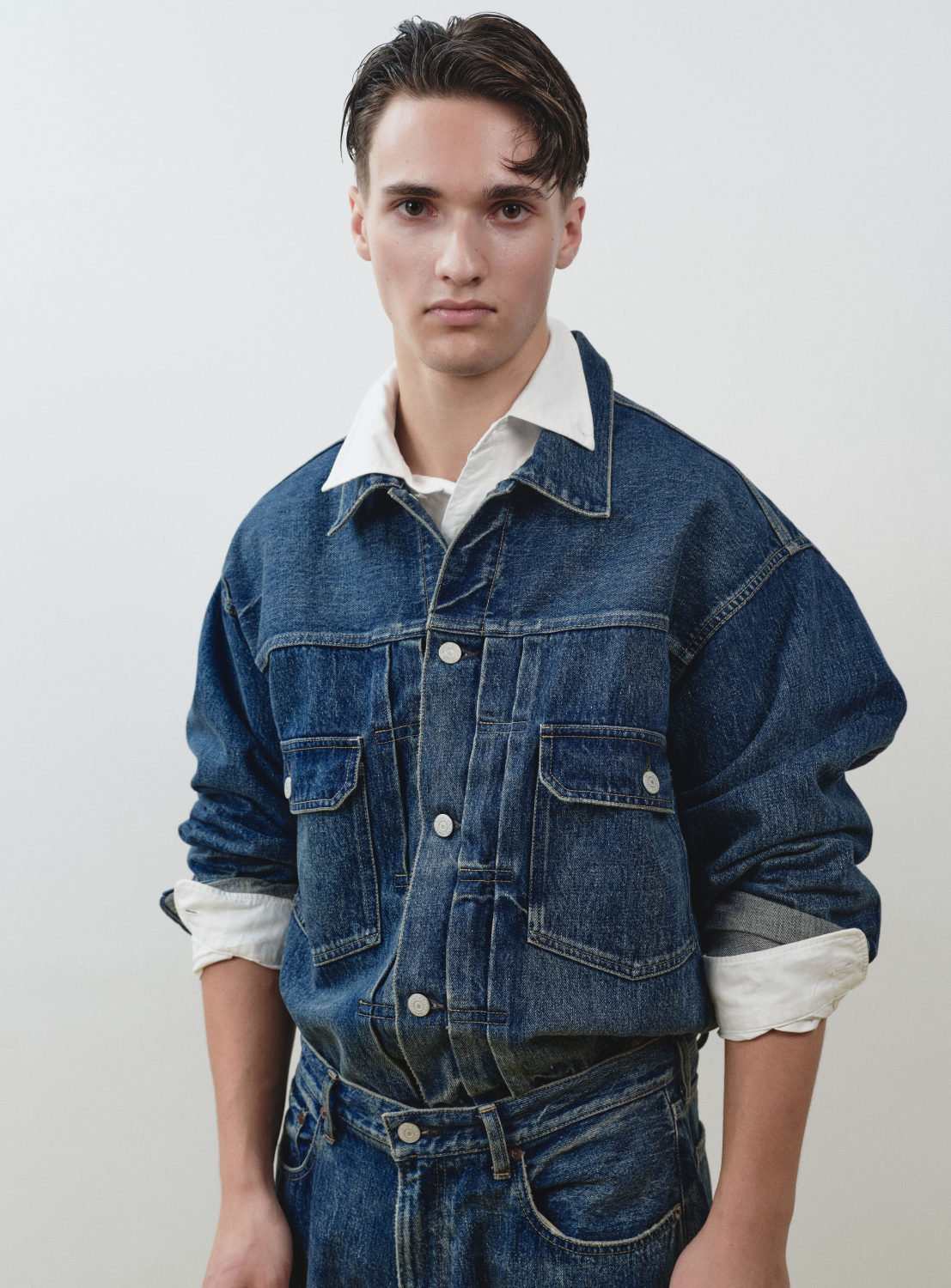 the A - Trucker Jacket Used