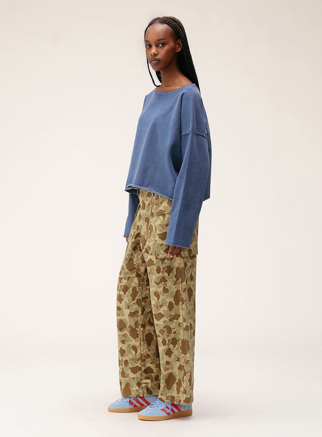 Boat Neck Sweatshirt