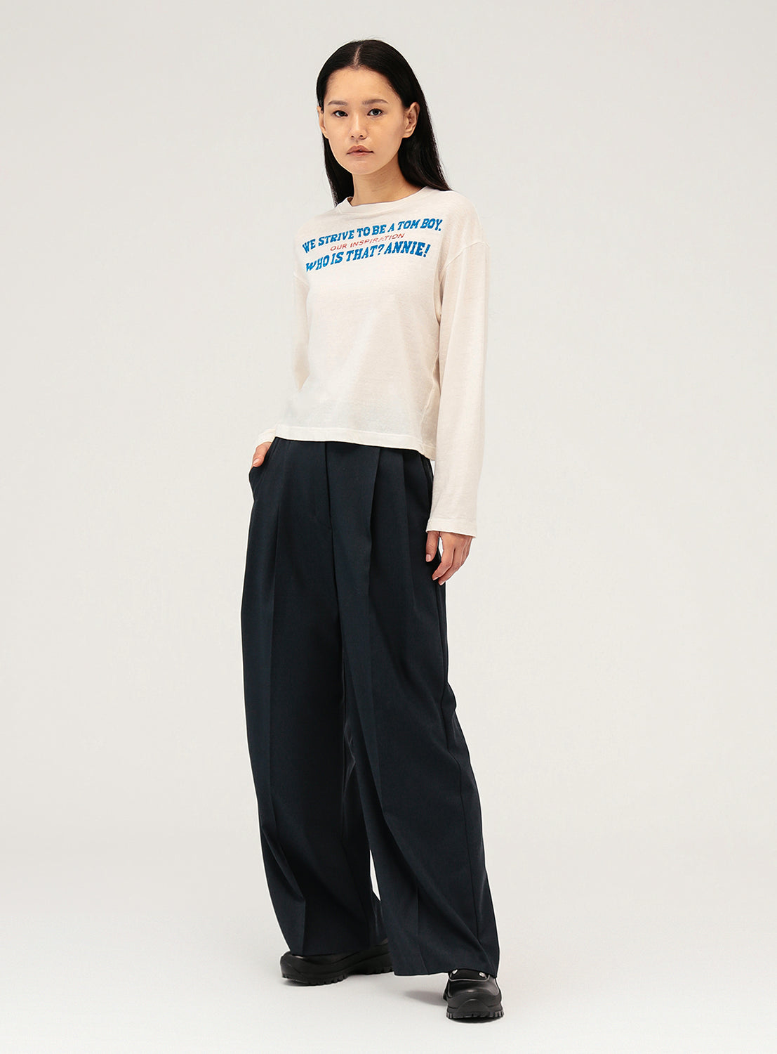 Boy Message Long Sleeve T-Shirt