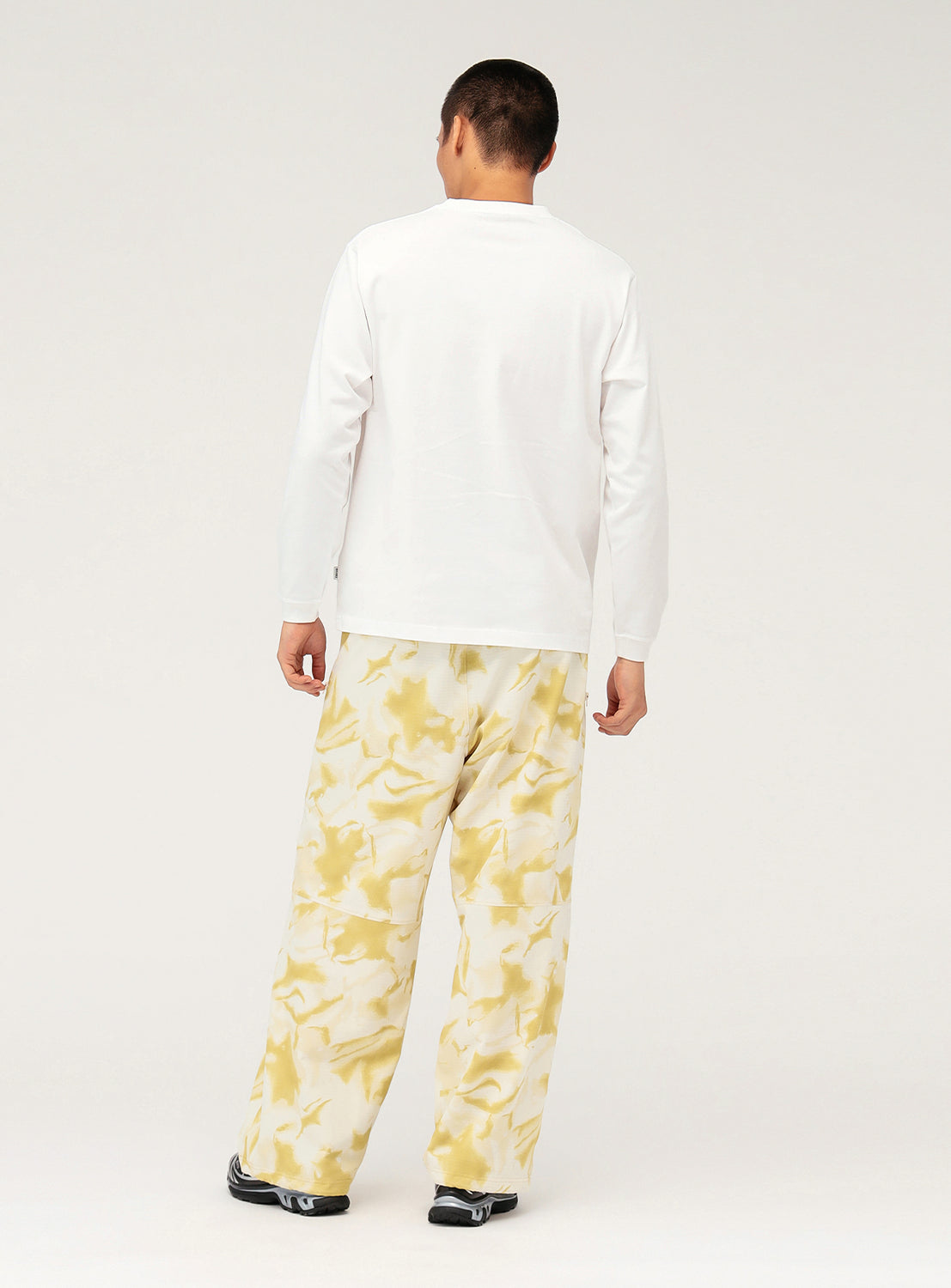 Camo Printed Zip Easy Pants