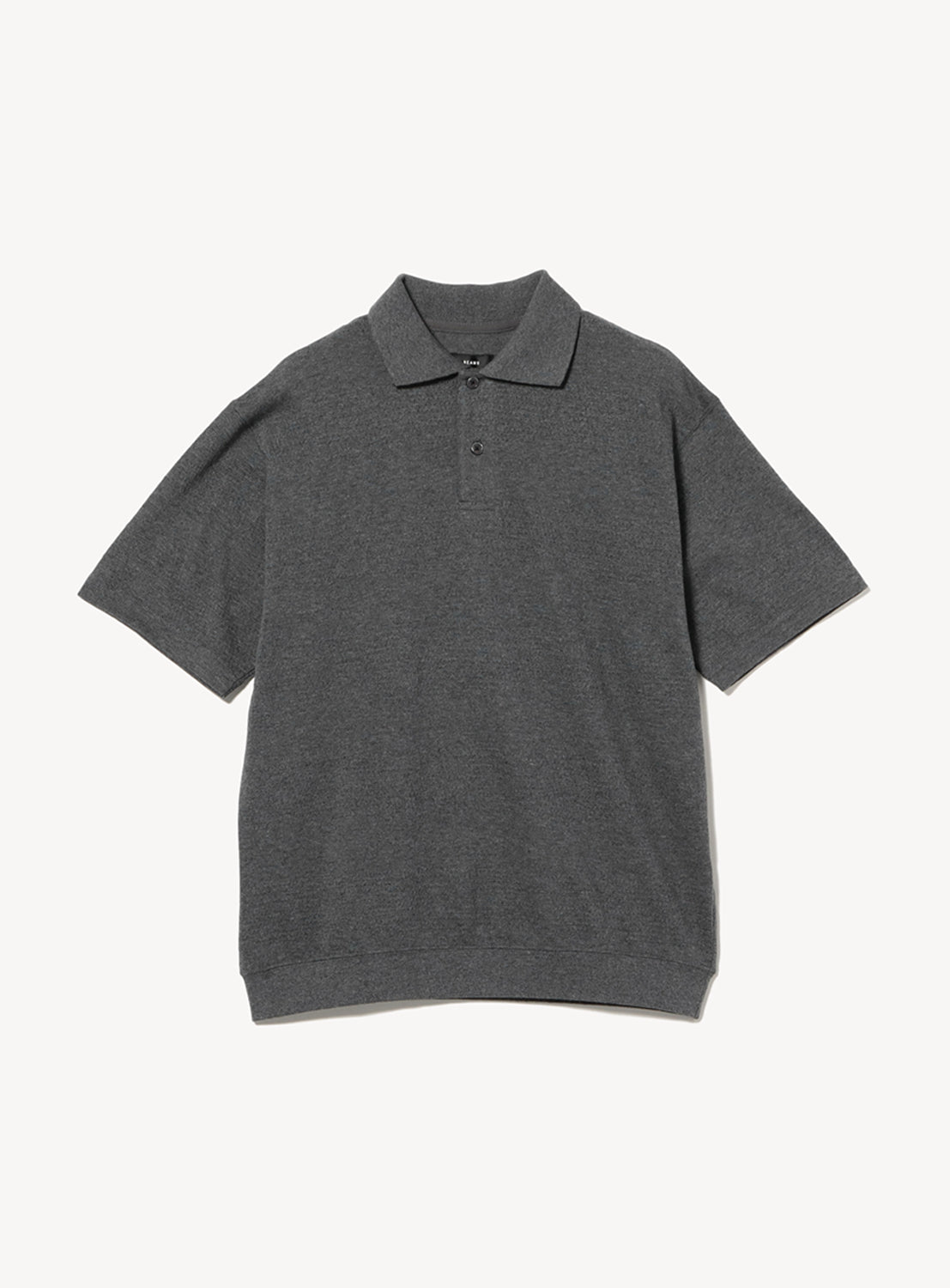 Wide Fit Mesh Border Polo Shirt