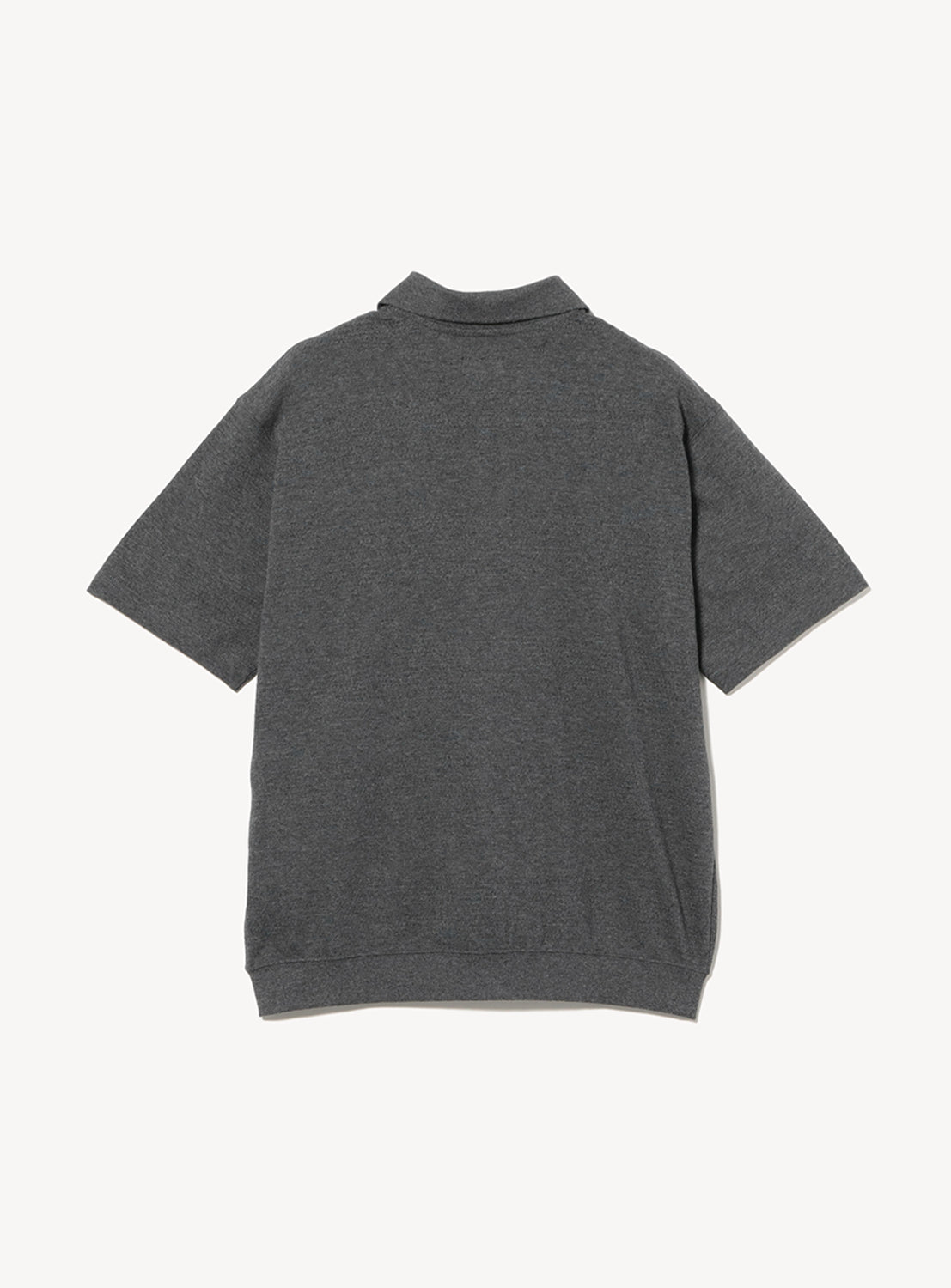 Wide Fit Mesh Border Polo Shirt