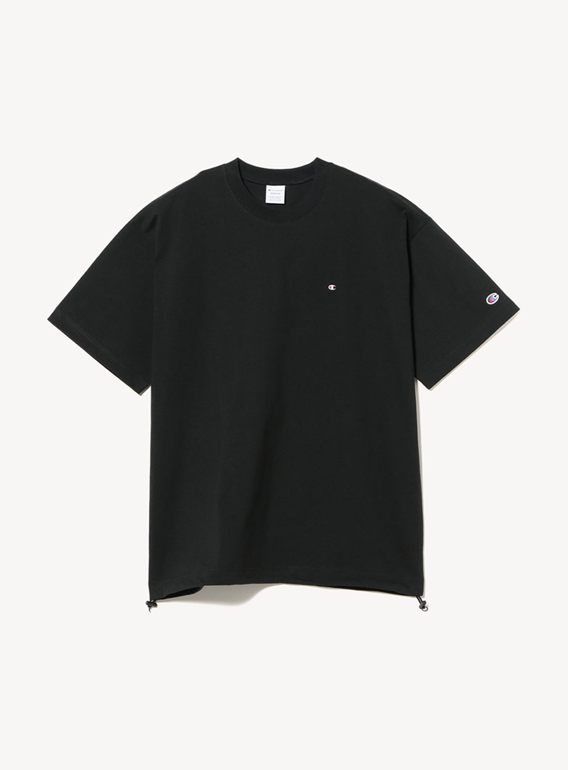 [Exclusive] Champion Loose Fit T-Shirt with Adjustable Hem