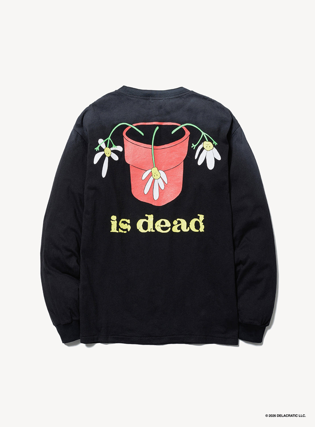 F-LAGSTUF-F × De La Soul 'Flower' Long Sleeve T-Shirt