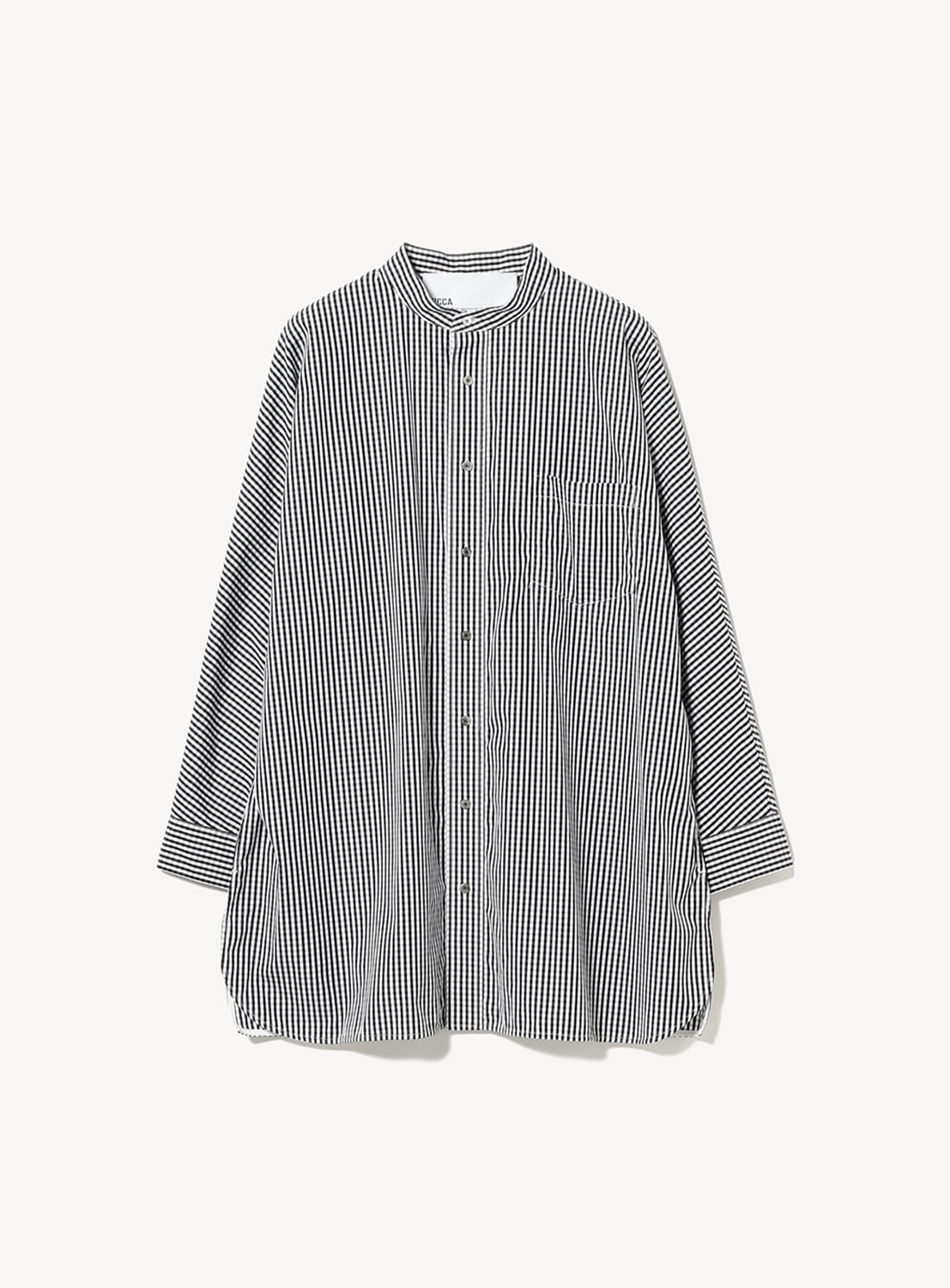 Collarless Tent Shirt