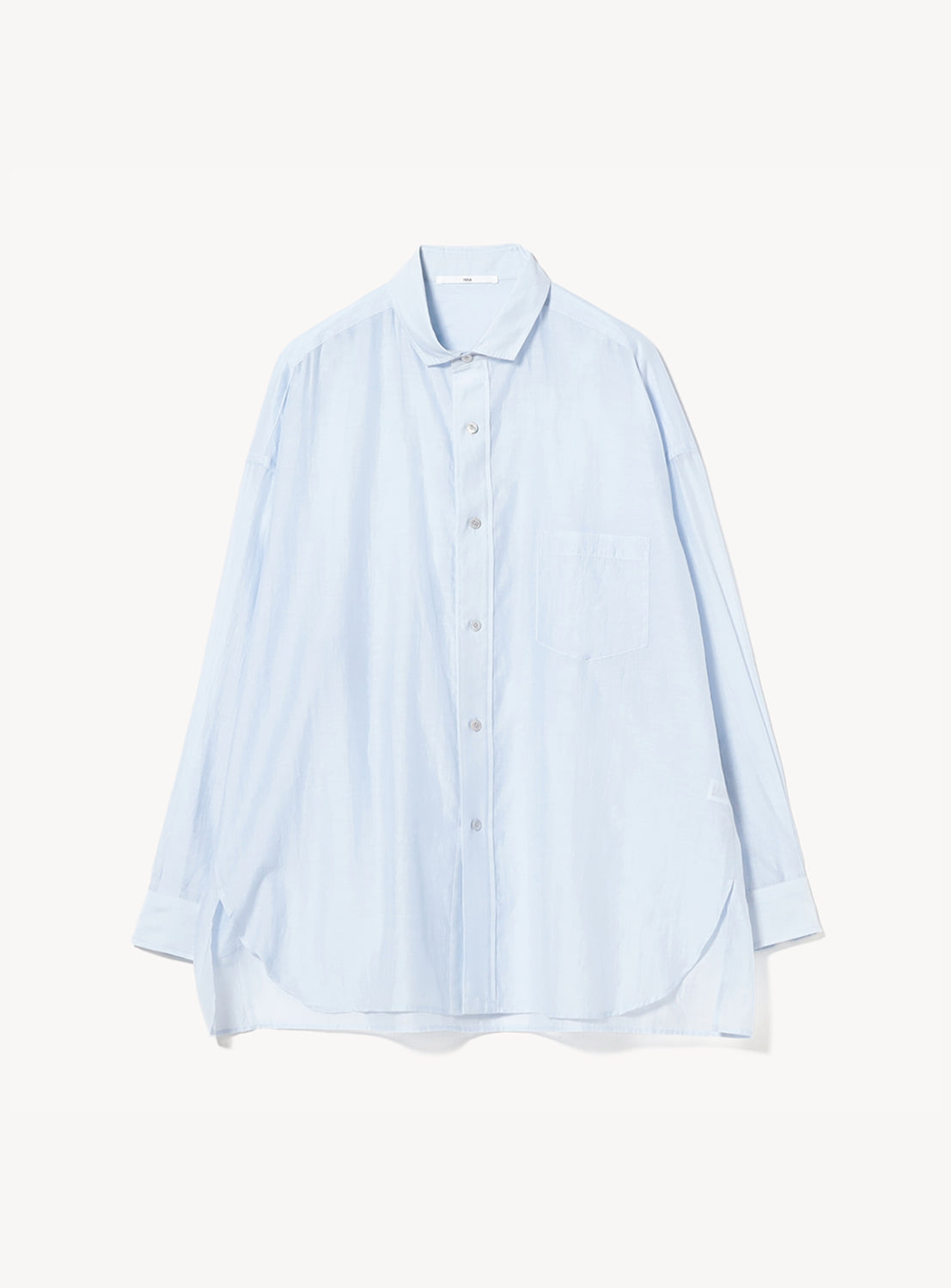 Cotton Silk Universal Sheer Oversized Square Shirt