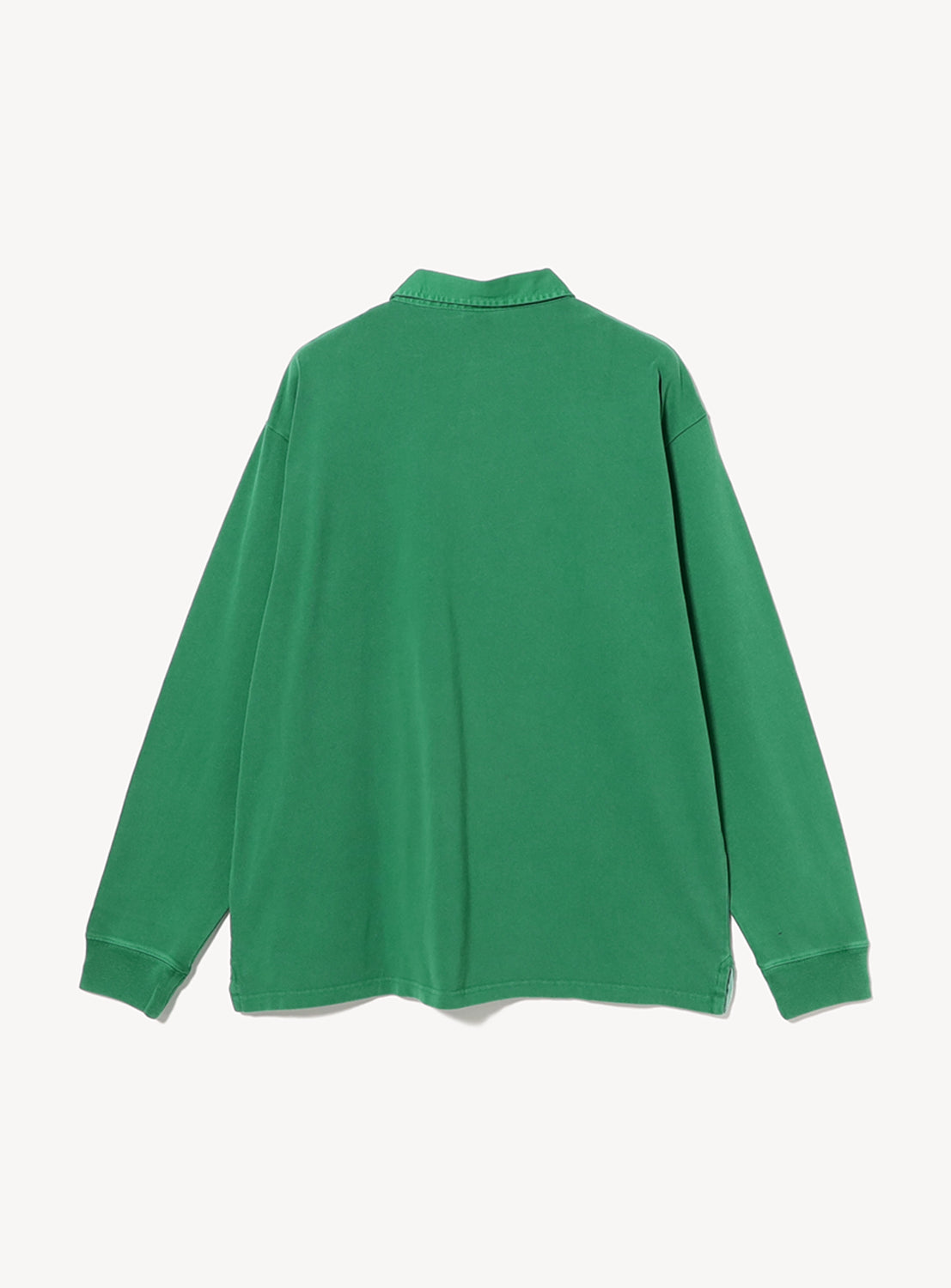 [Exclusive] BEAMS x Champion Heavyweight Pigment-Dyed Rugby Shirt