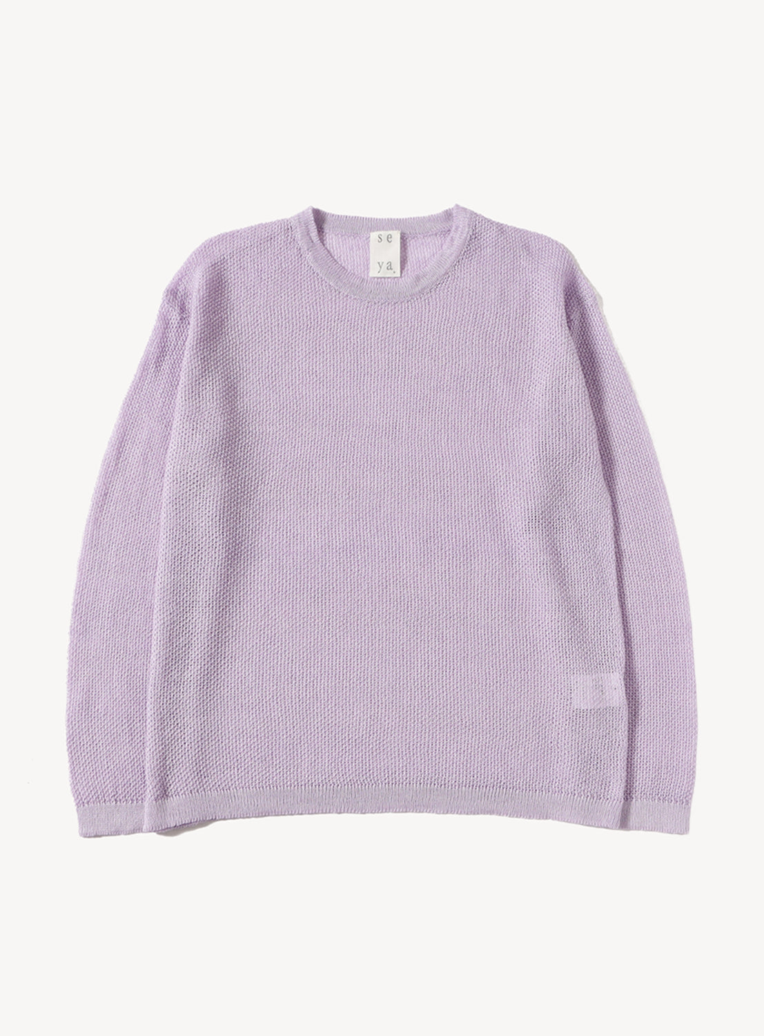 Komorebi Linen Pique Knit Pullover