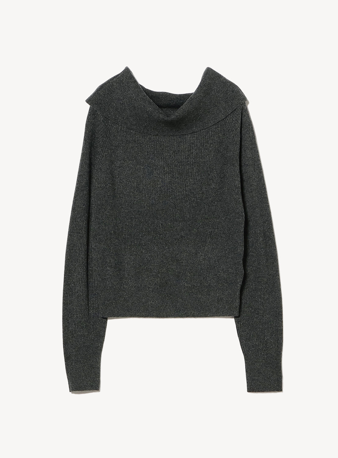 Ribbed Off The Shoulder Top