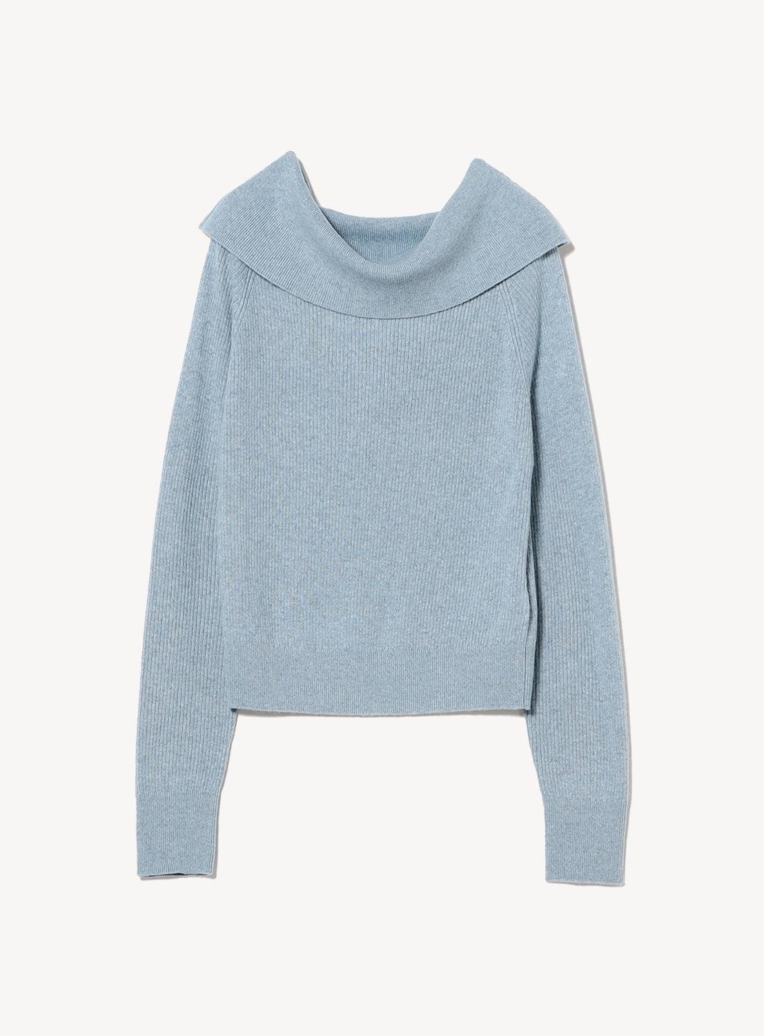 Ribbed Off The Shoulder Top